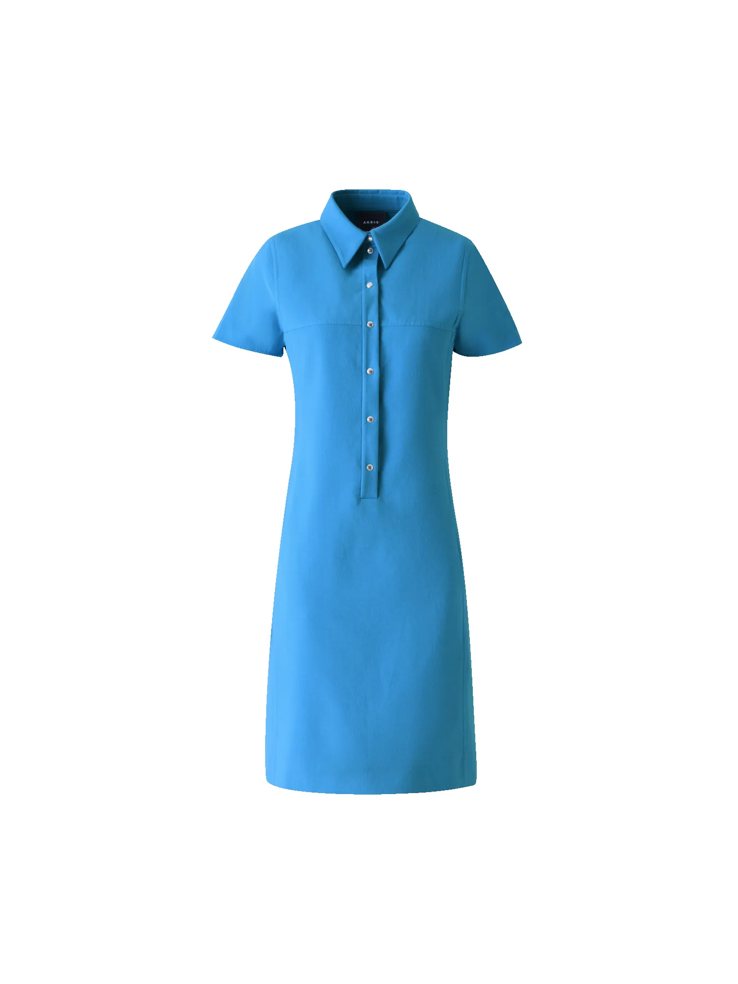 Polo Dress in Cotton Silk Double-Face sold by Akris