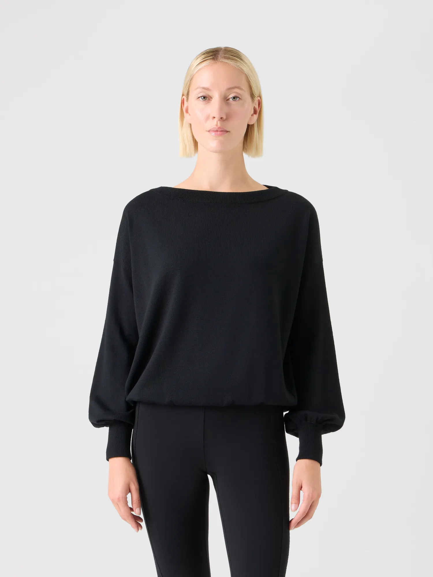 Off-Shoulder Merino Wool Sweater sold by Akris product image thumbnail 2