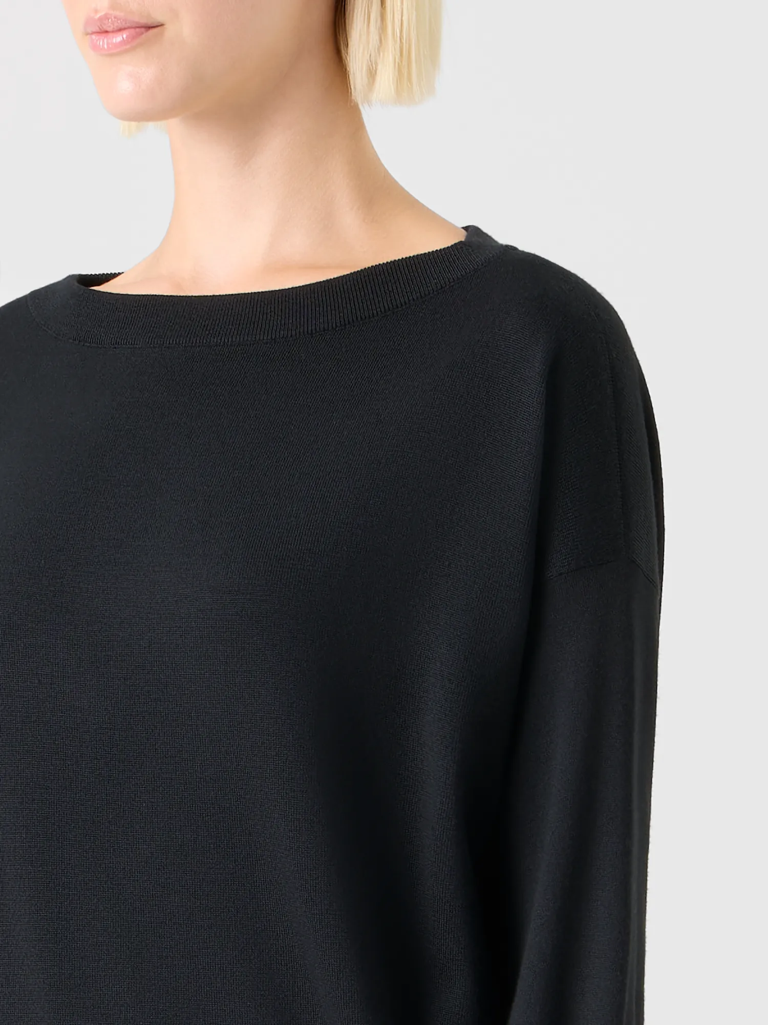 Off-Shoulder Merino Wool Sweater sold by Akris product image thumbnail 3