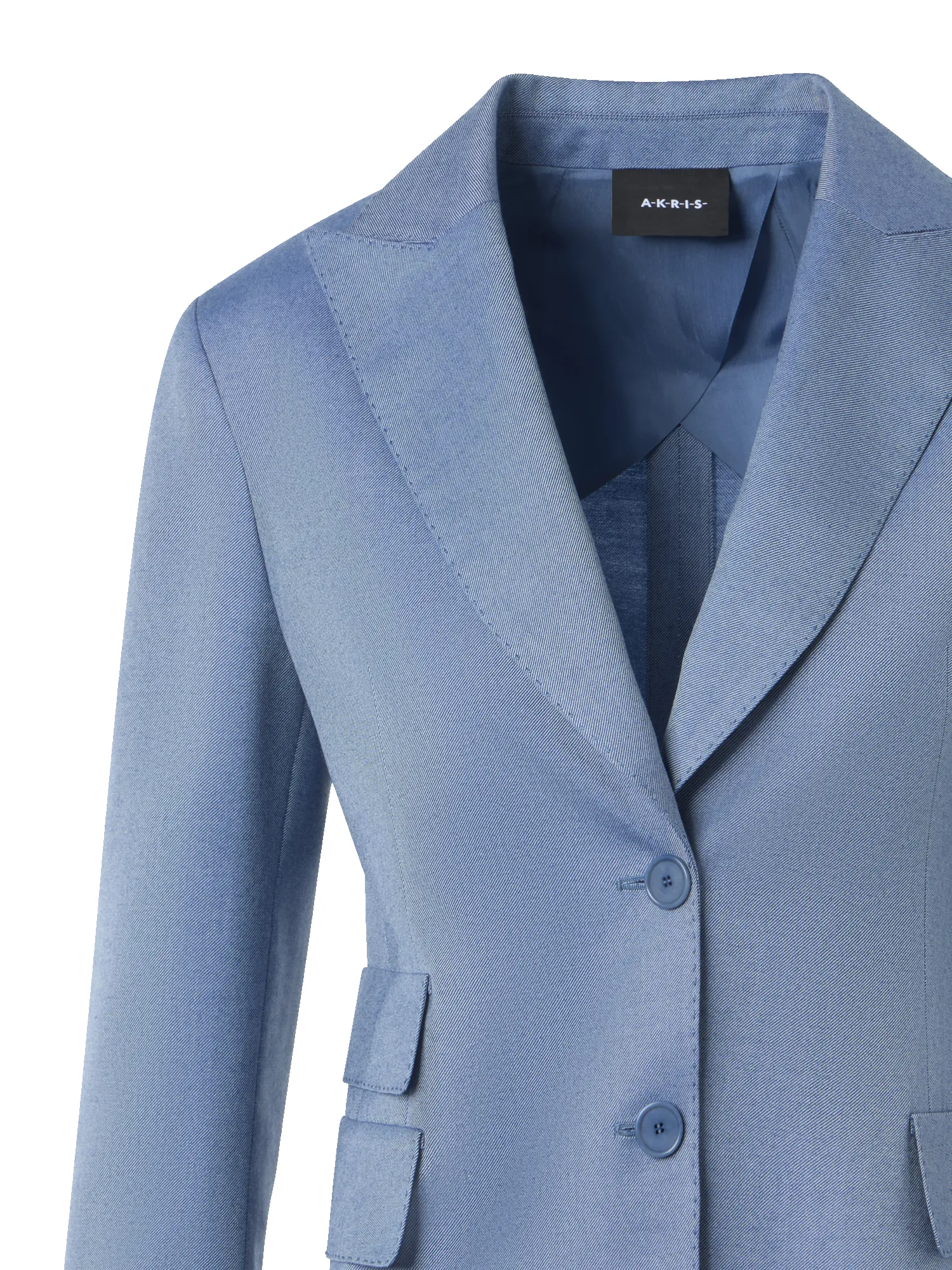 Cashmere Silk Gabardine Tailored Jacket sold by Akris product image thumbnail 2