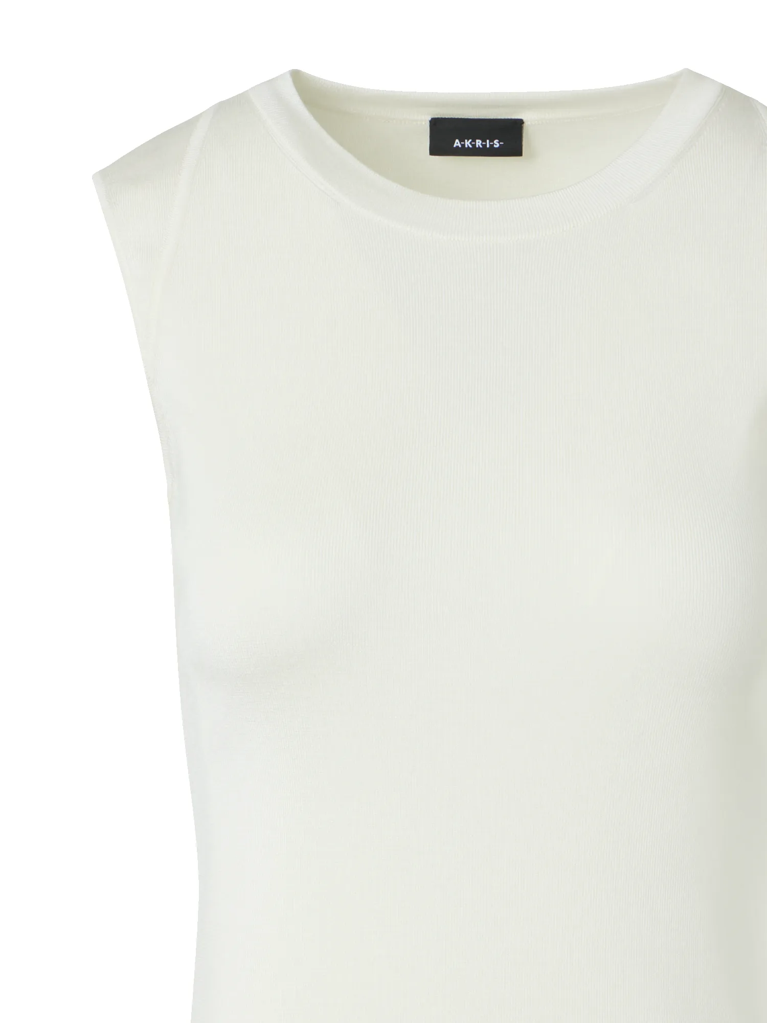 Sleeveless Knit Top in Silk Stretch sold by Akris product image thumbnail 2