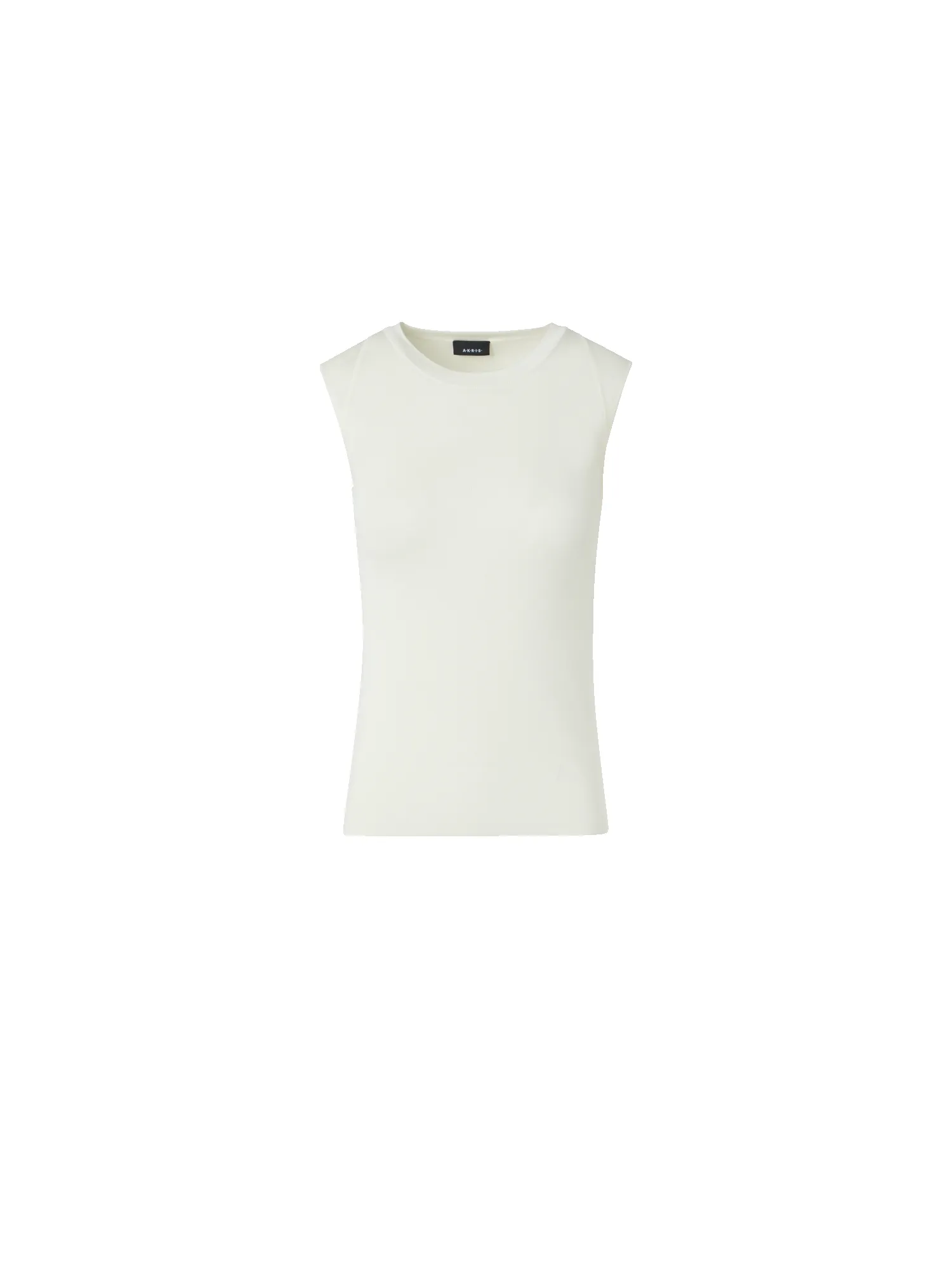 Sleeveless Knit Top in Silk Stretch sold by Akris
