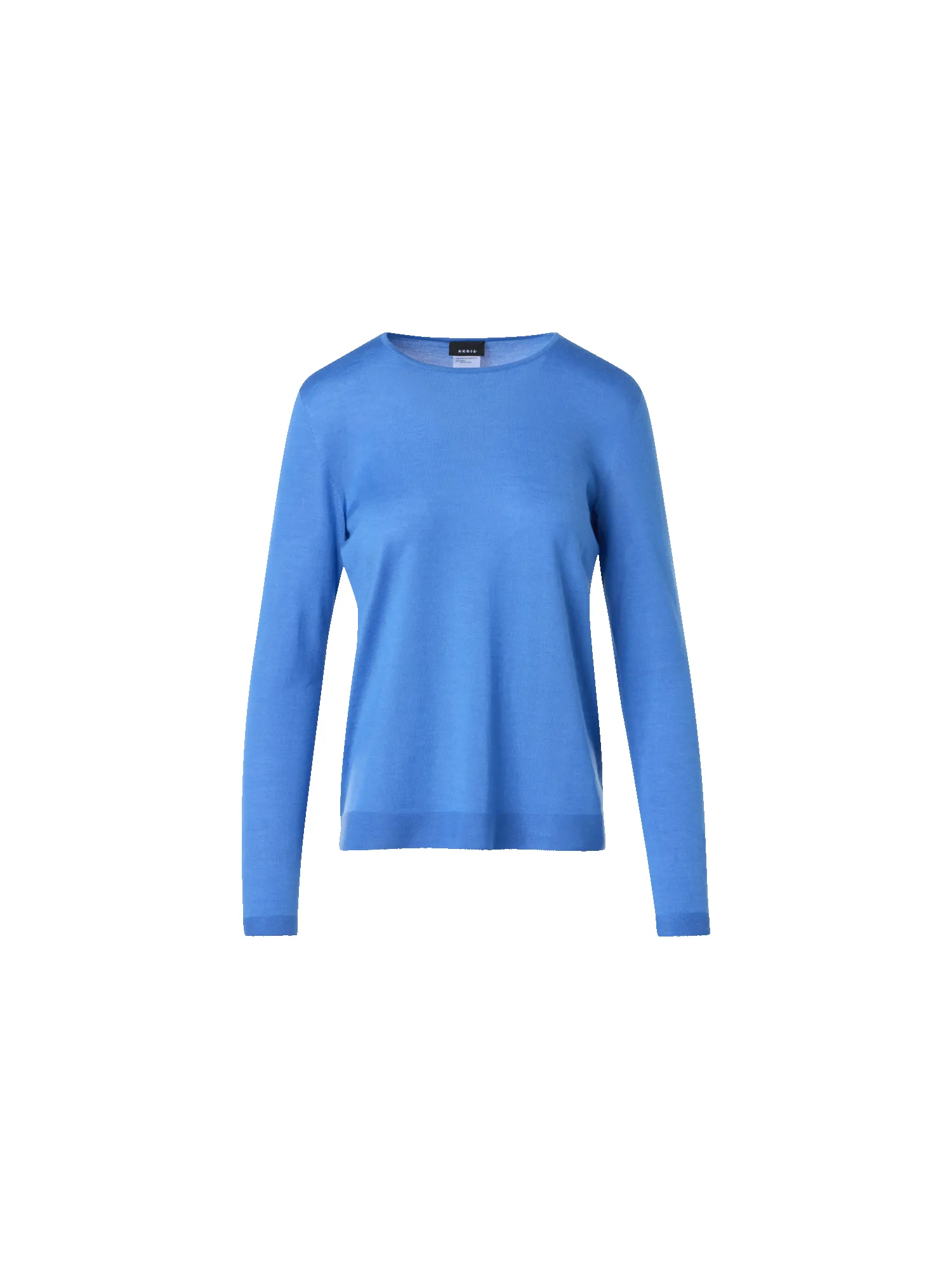 Seamless Crew Neck Sweater in Cashmere Silk sold by Akris