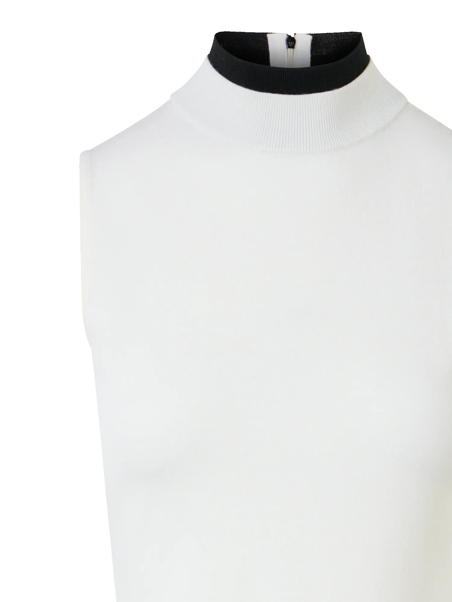 Trompe l’Oeil Merino Wool Knit Top sold by Akris product image thumbnail 3
