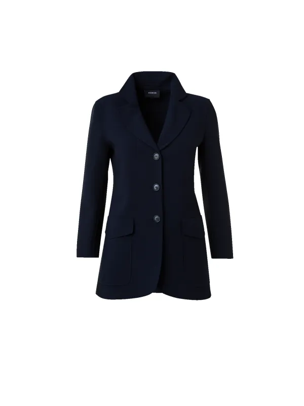 Wool Stretch Double-Face Jacket sold by Akris