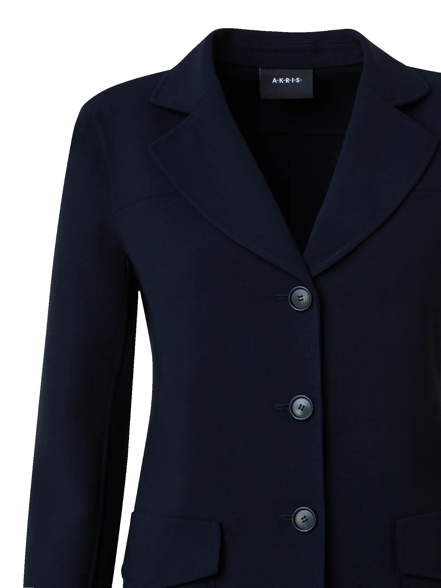 Wool Stretch Double-Face Jacket sold by Akris product image thumbnail 3