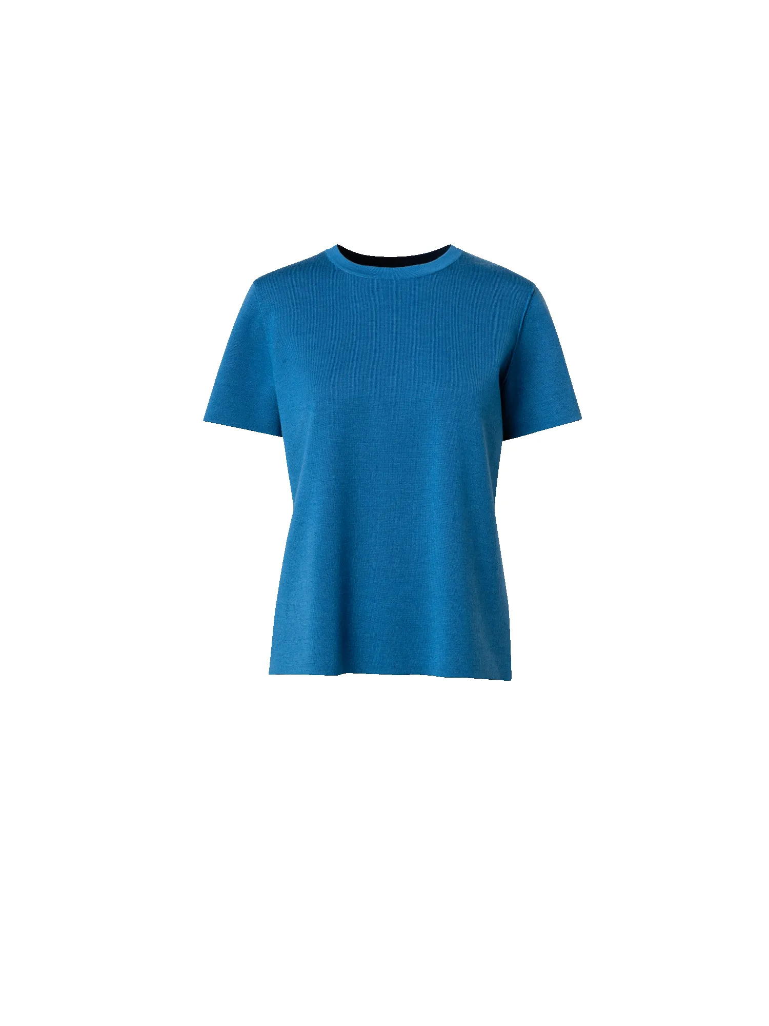 Reversible Wool Silk Stretch Double-Face Knit Top sold by Akris product image thumbnail 2