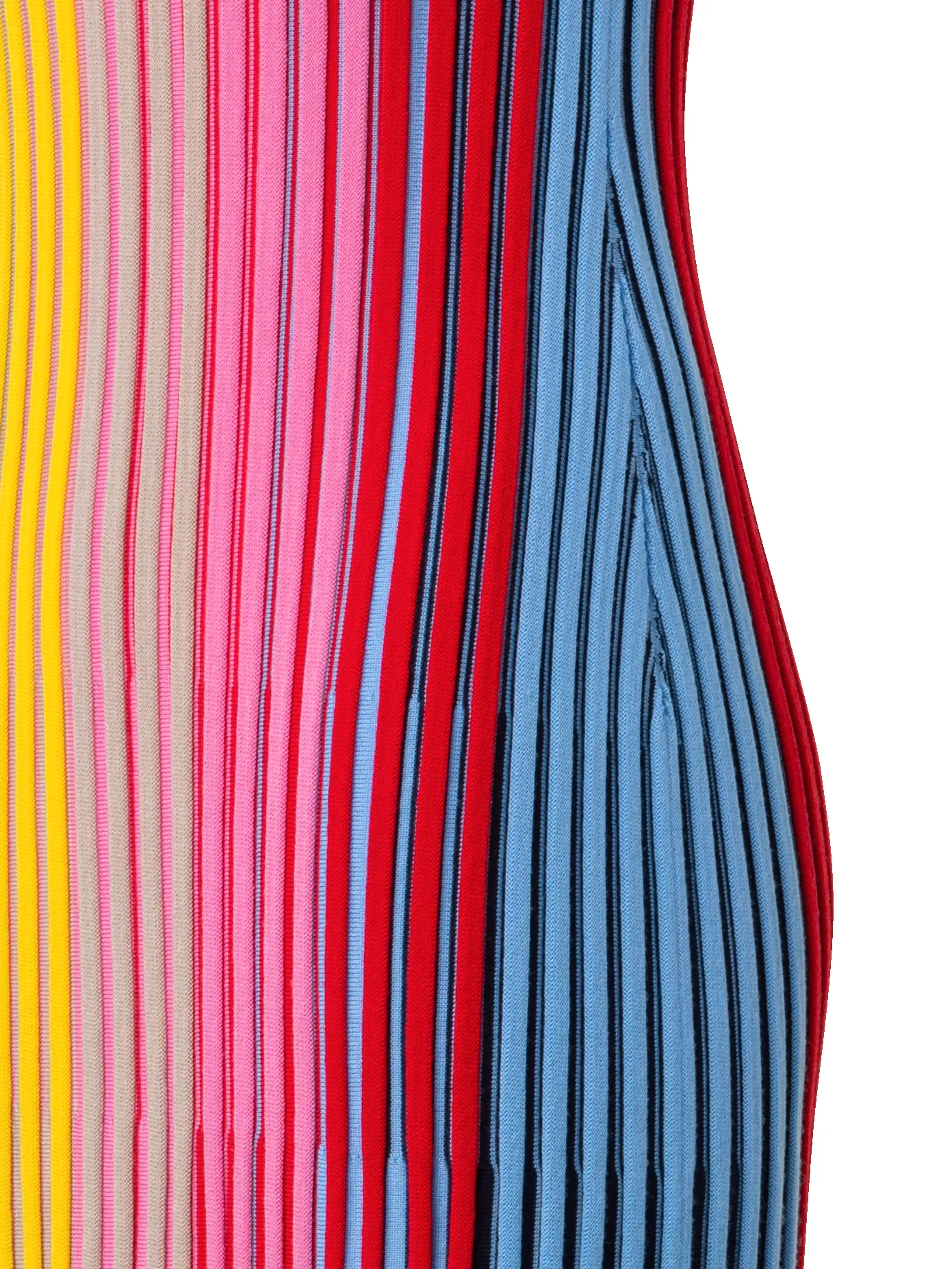 Merino Wool Knit Dress with Rainbow Rib sold by Akris product image thumbnail 5