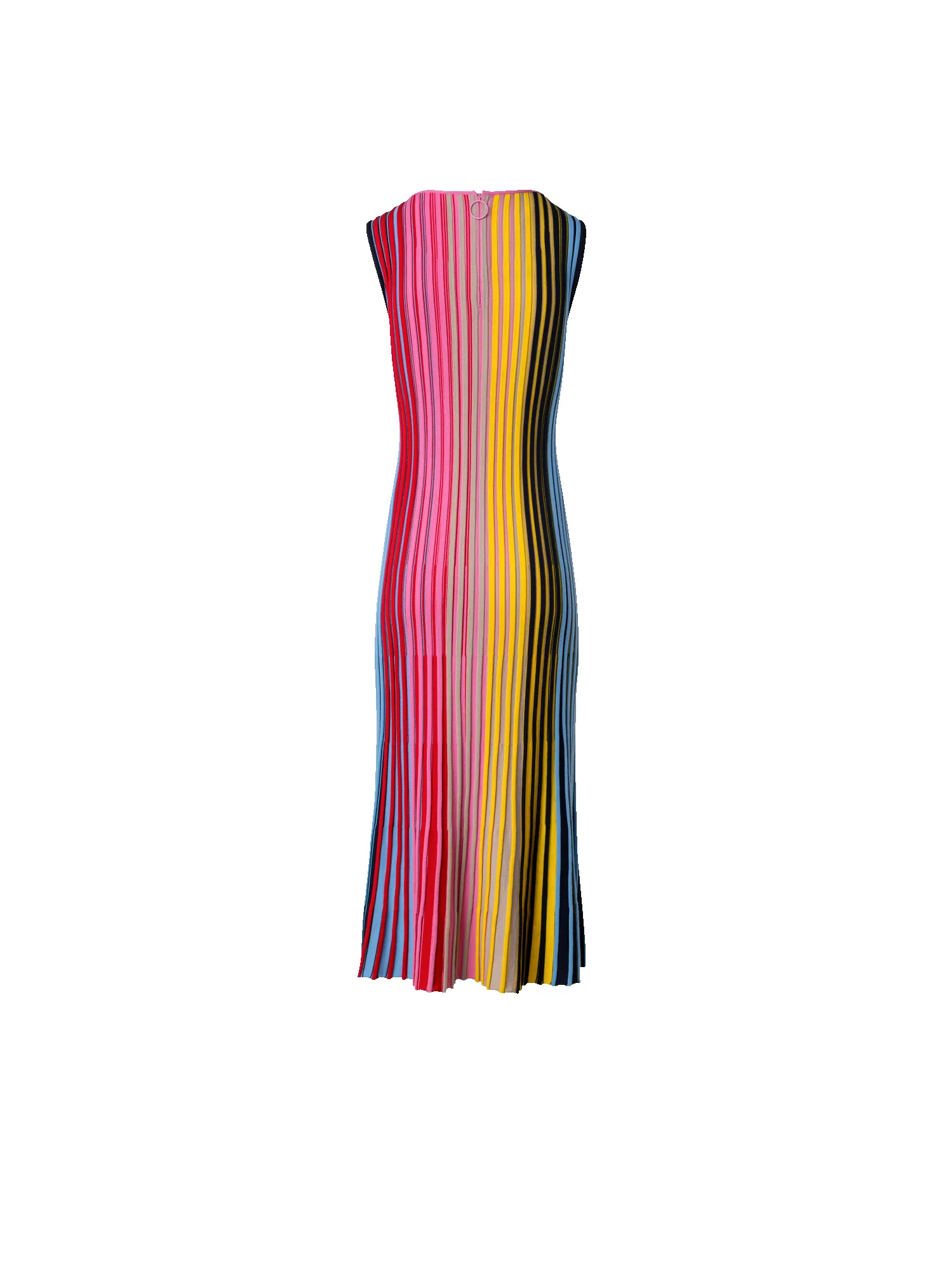 Merino Wool Knit Dress with Rainbow Rib sold by Akris product image thumbnail 3