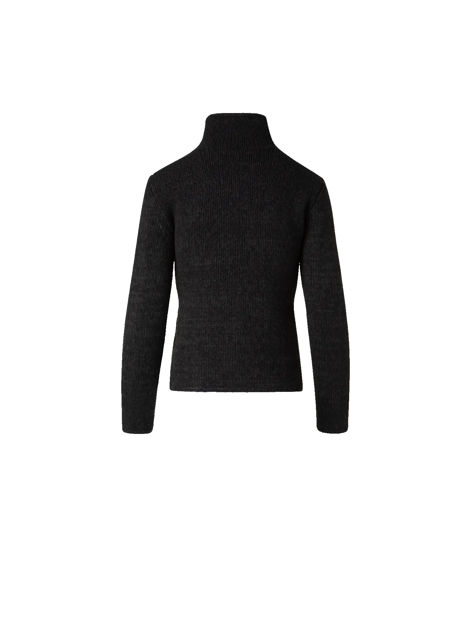 Mouliné Cashmere Wool Mock Neck Sweater sold by Akris product image thumbnail 2