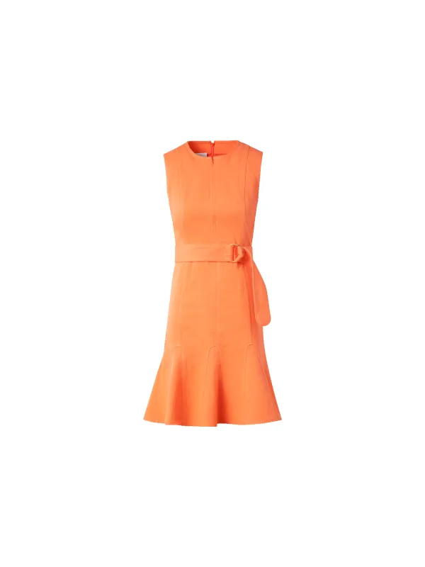 Flared Cotton Denim Dress sold by Akris