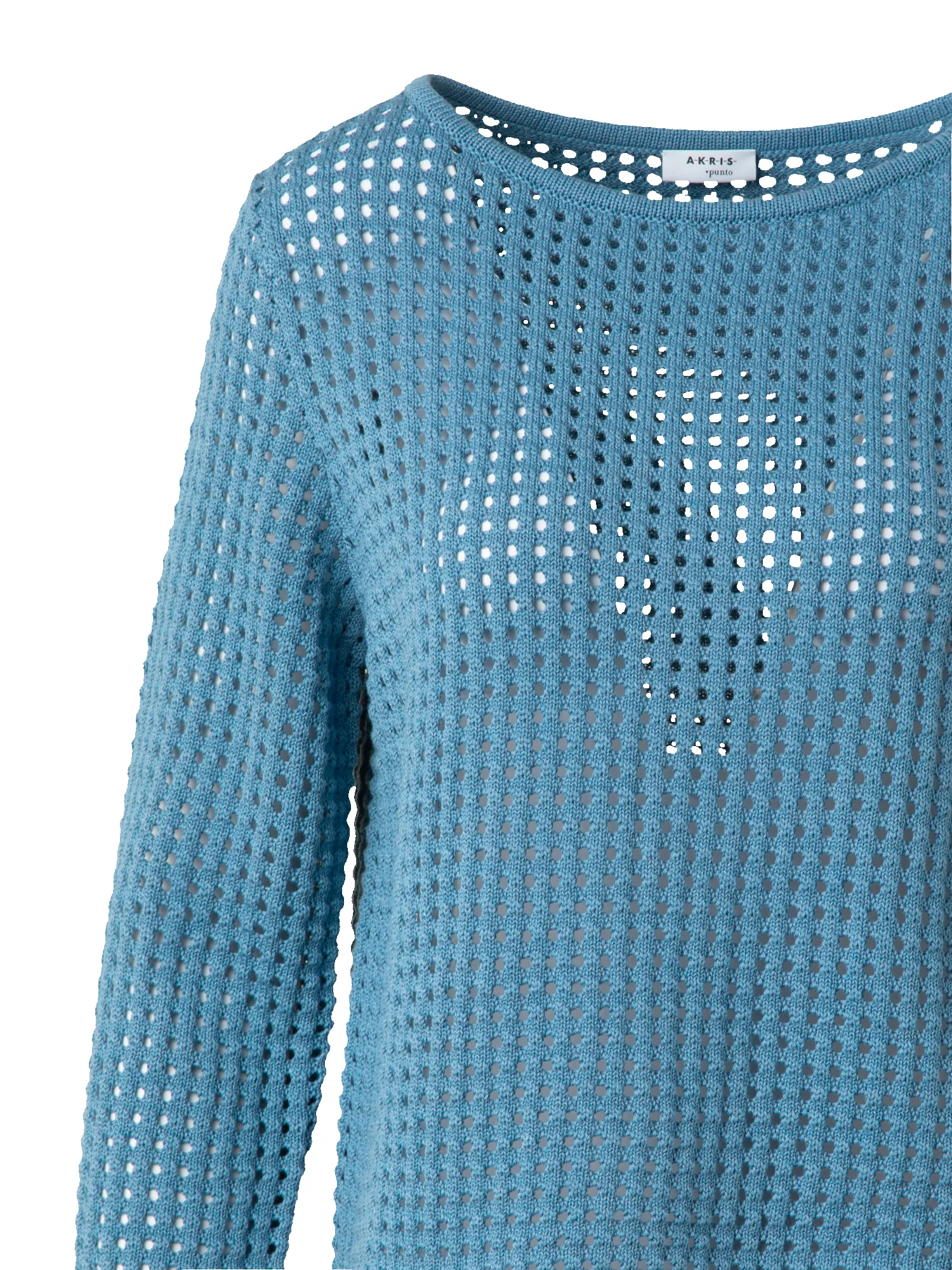 Knit Sweater in Chunky Cotton Mesh sold by Akris product image thumbnail 5