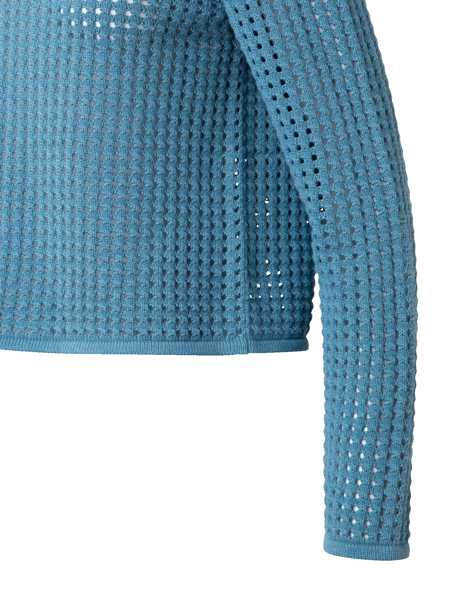 Knit Sweater in Chunky Cotton Mesh sold by Akris product image thumbnail 3
