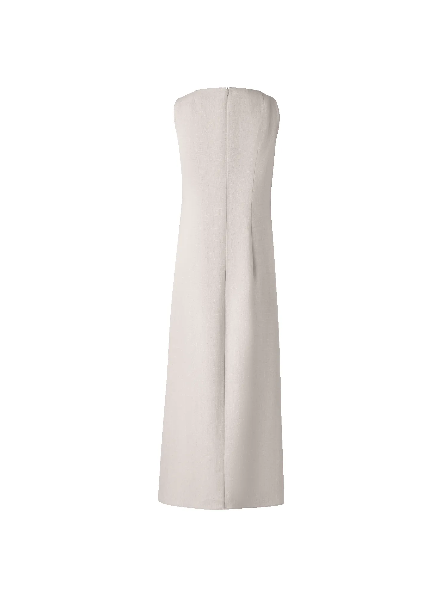 Midi Linen Dress with 3D Carnation Detail sold by Akris product image thumbnail 3