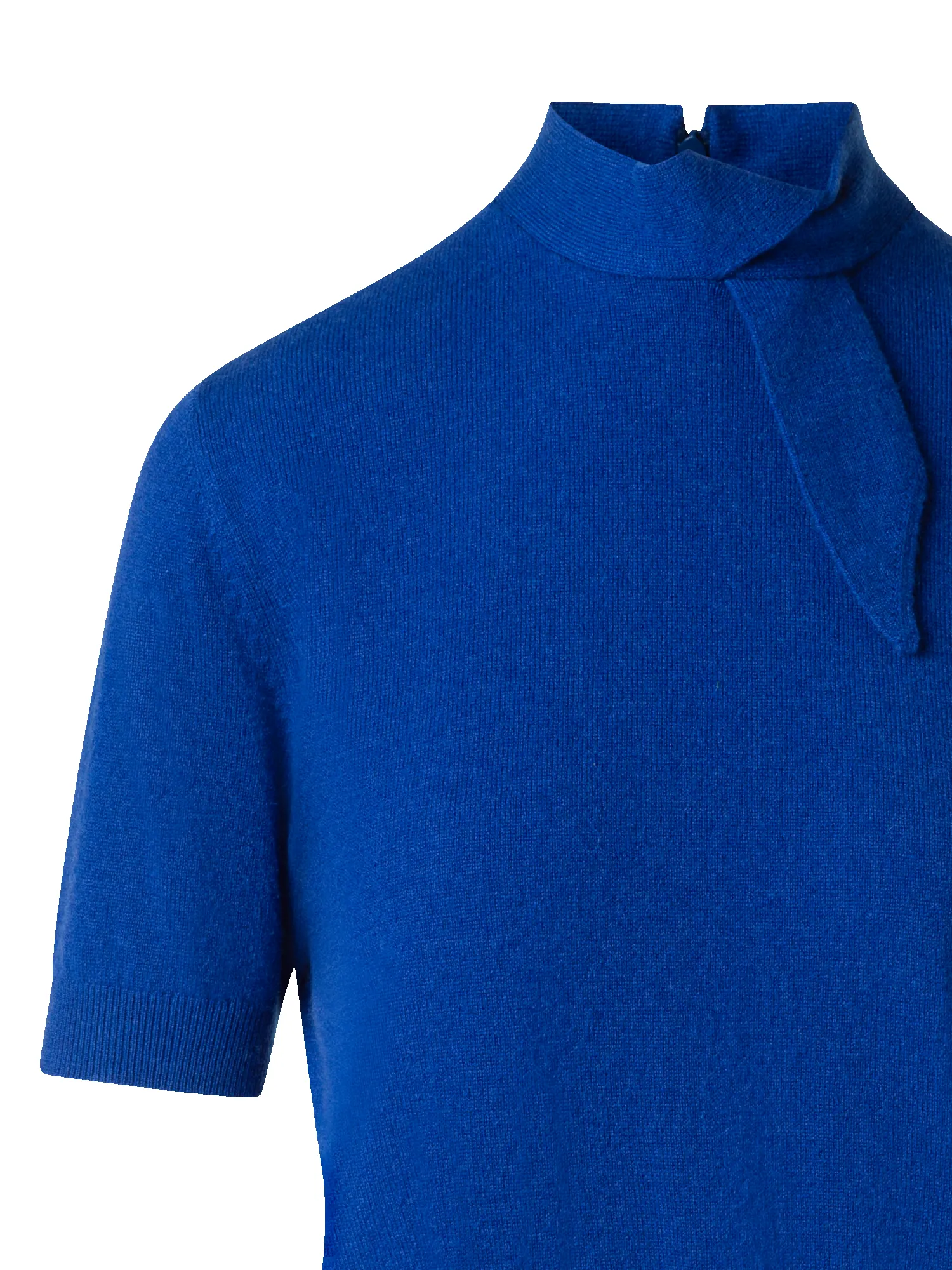Short Sleeve Cashmere Sweater with Knot Detail sold by Akris product image thumbnail 3