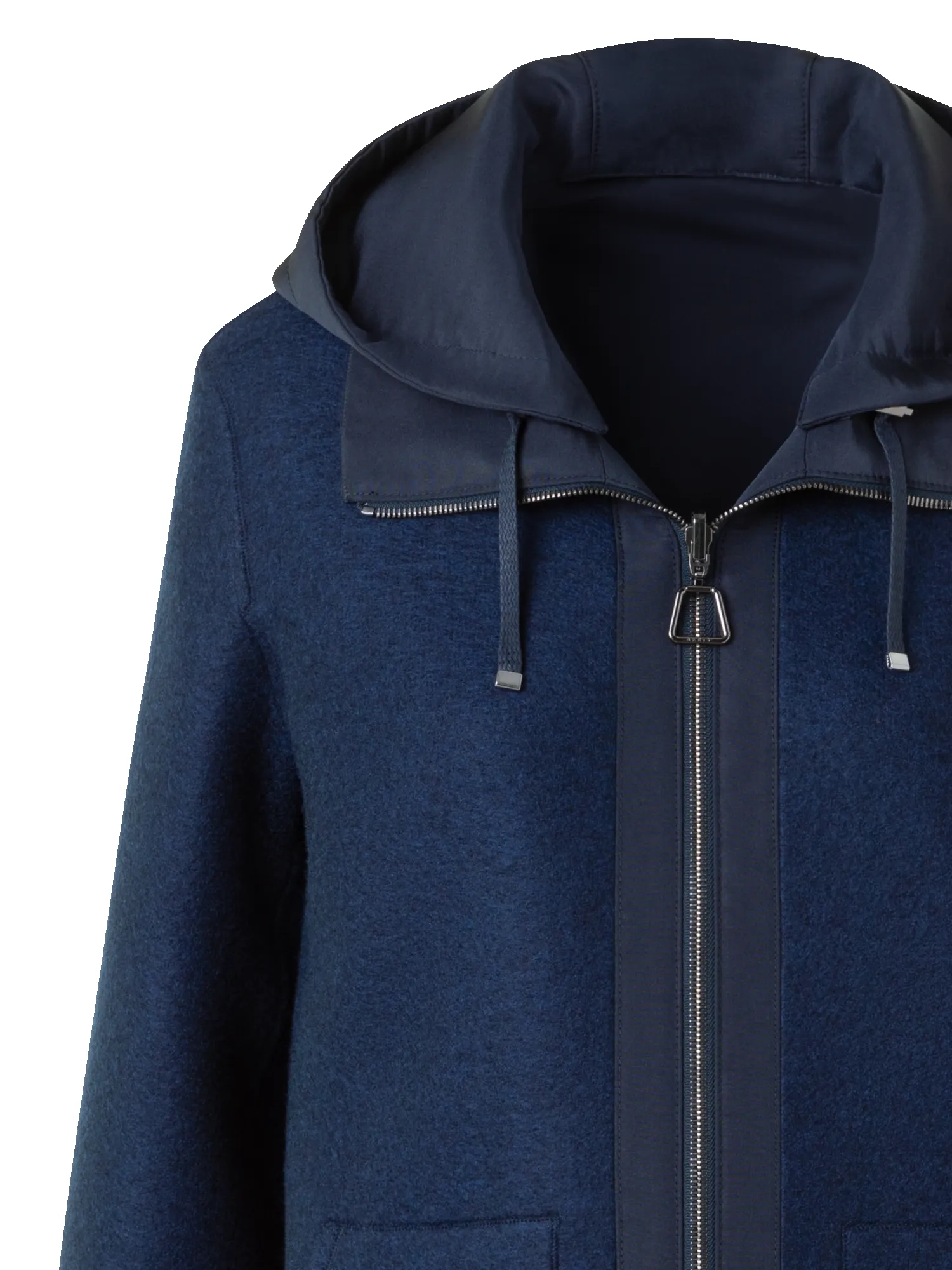 Reversible Cashmere Jacket with Removable Hood sold by Akris product image thumbnail 3