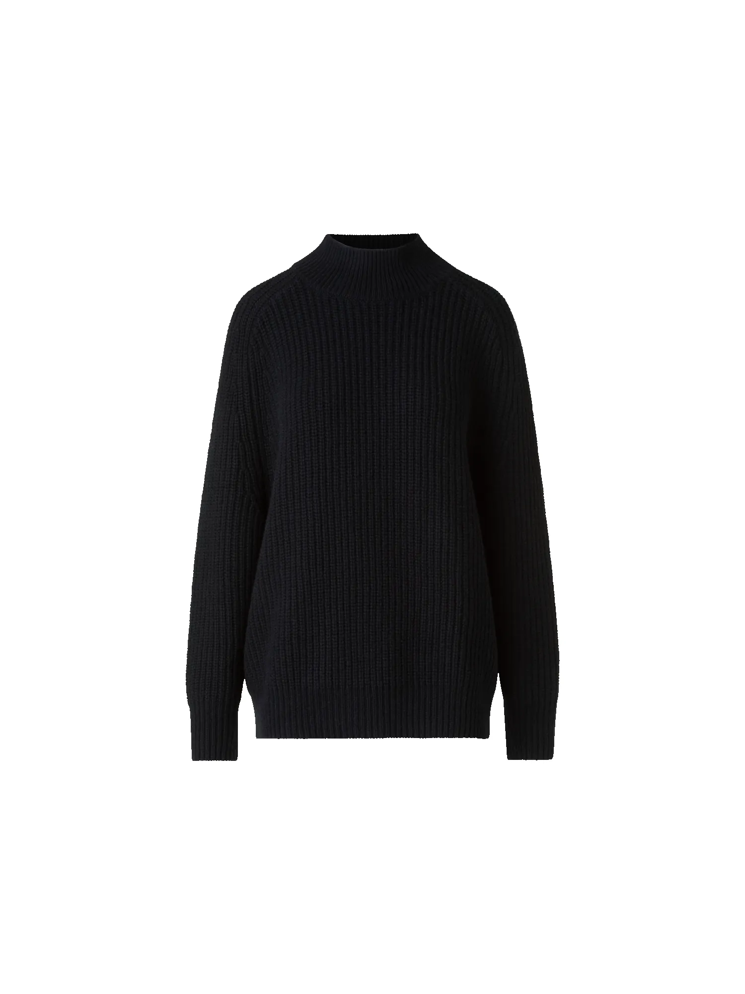 Oversized Wool Cashmere Mock Neck Knit Sweater sold by Akris