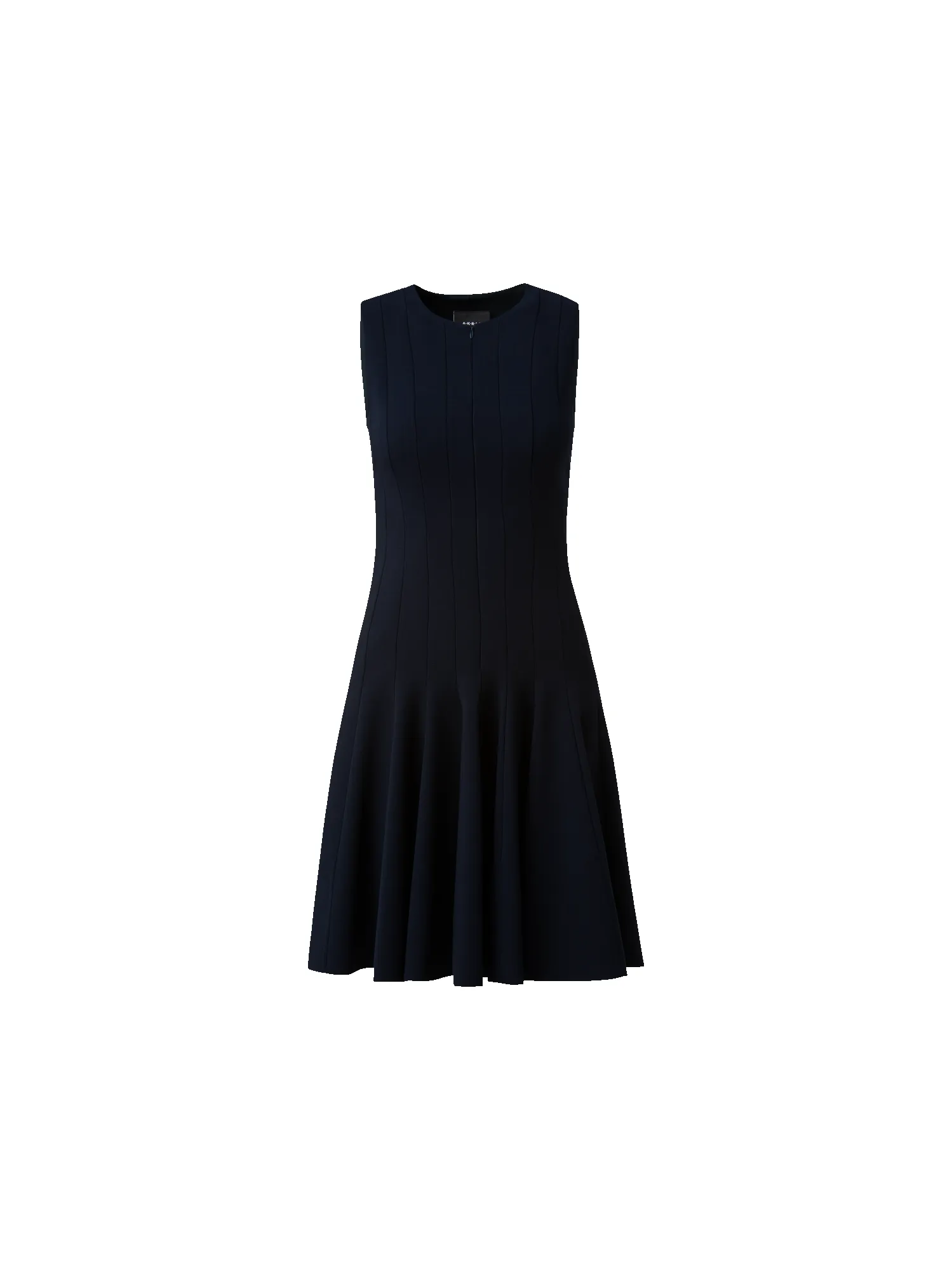 Wool Double-Face Dress with Skaters Pleats sold by Akris