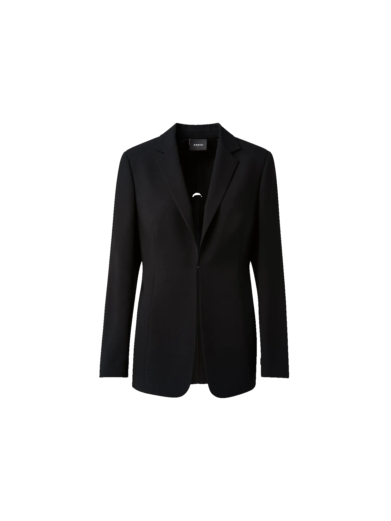 Wool Double-Face Blazer with a Leather-Lined Collar sold by Akris