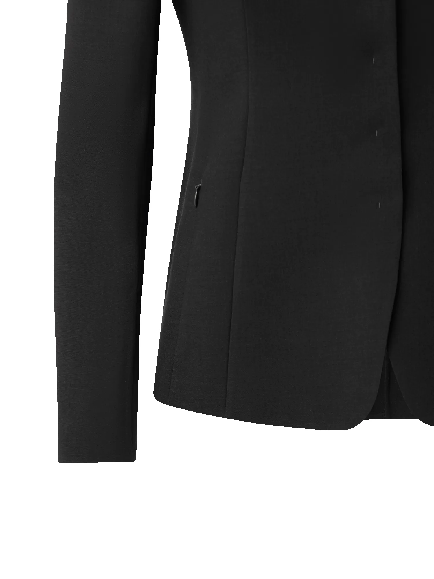 Wool Double-Face Blazer with Leather Collar sold by Akris product image thumbnail 5