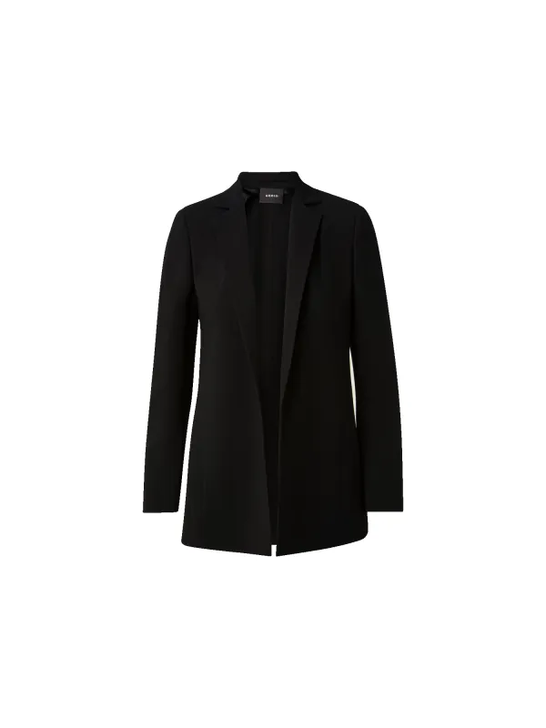 Wool Double-Face Blazer with Elongated Lapel sold by Akris