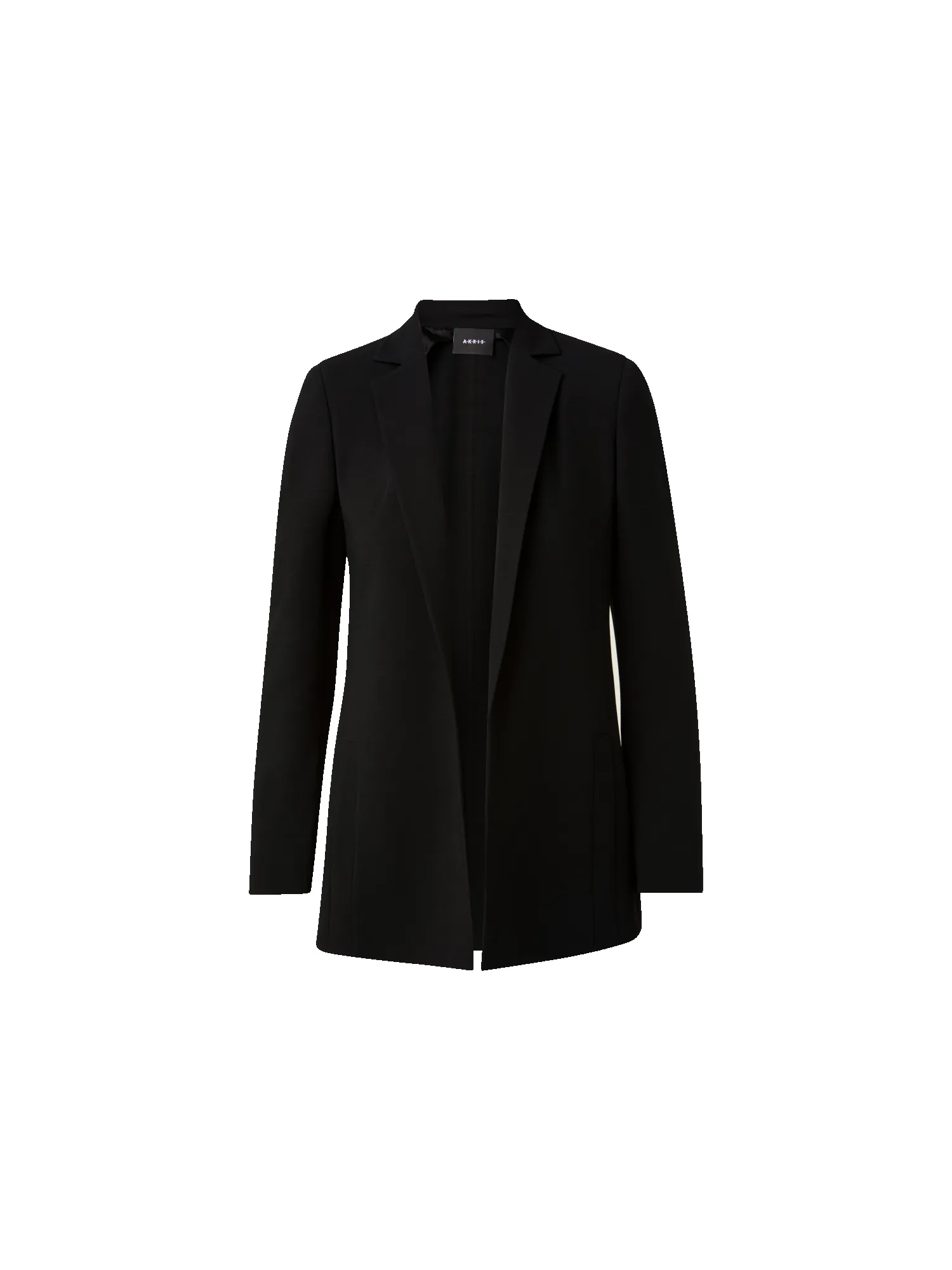 Wool Double-Face Blazer with Elongated Lapel sold by Akris