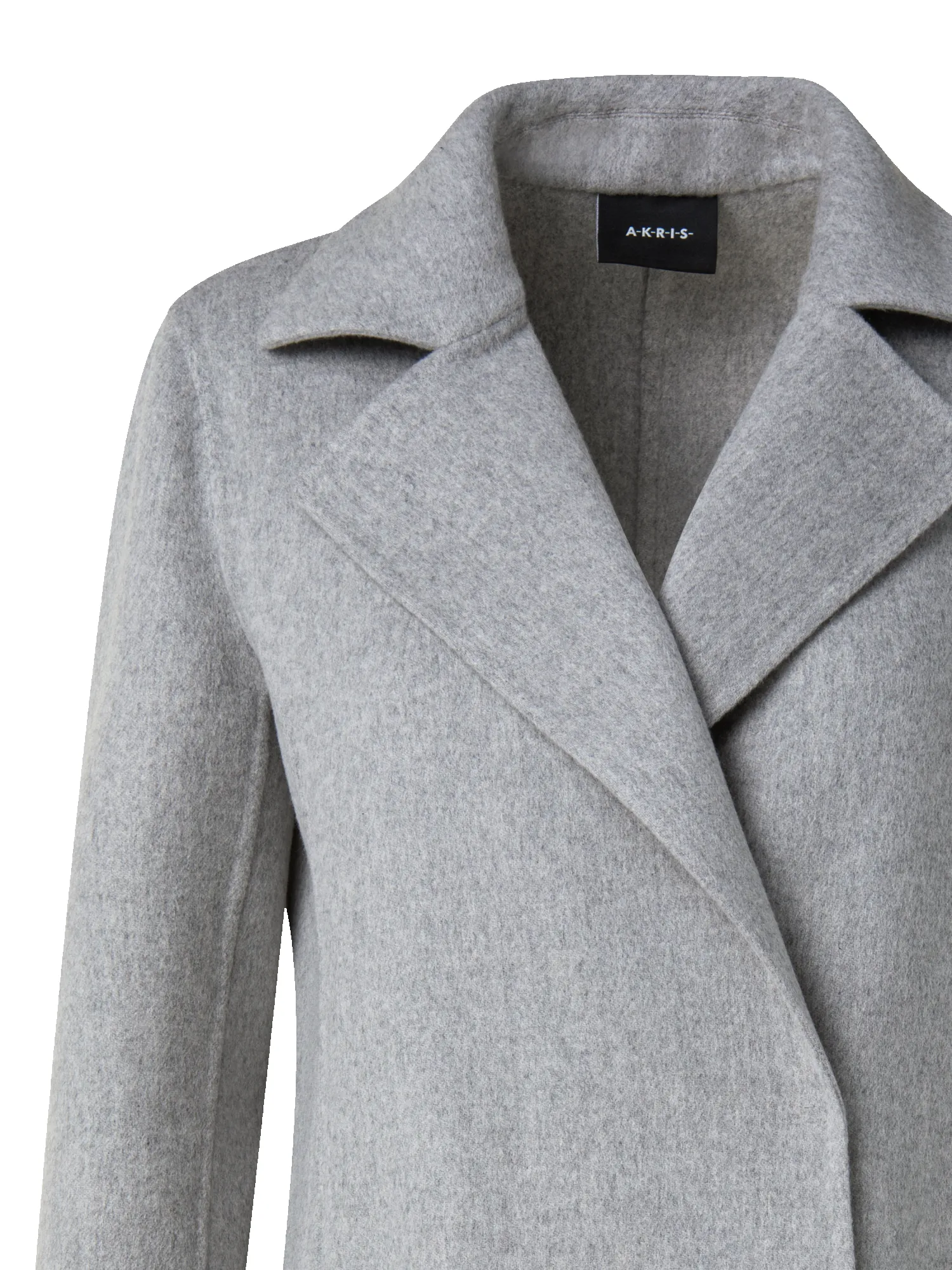 Lightweight Double-Face Cashmere Coat sold by Akris product image thumbnail 4