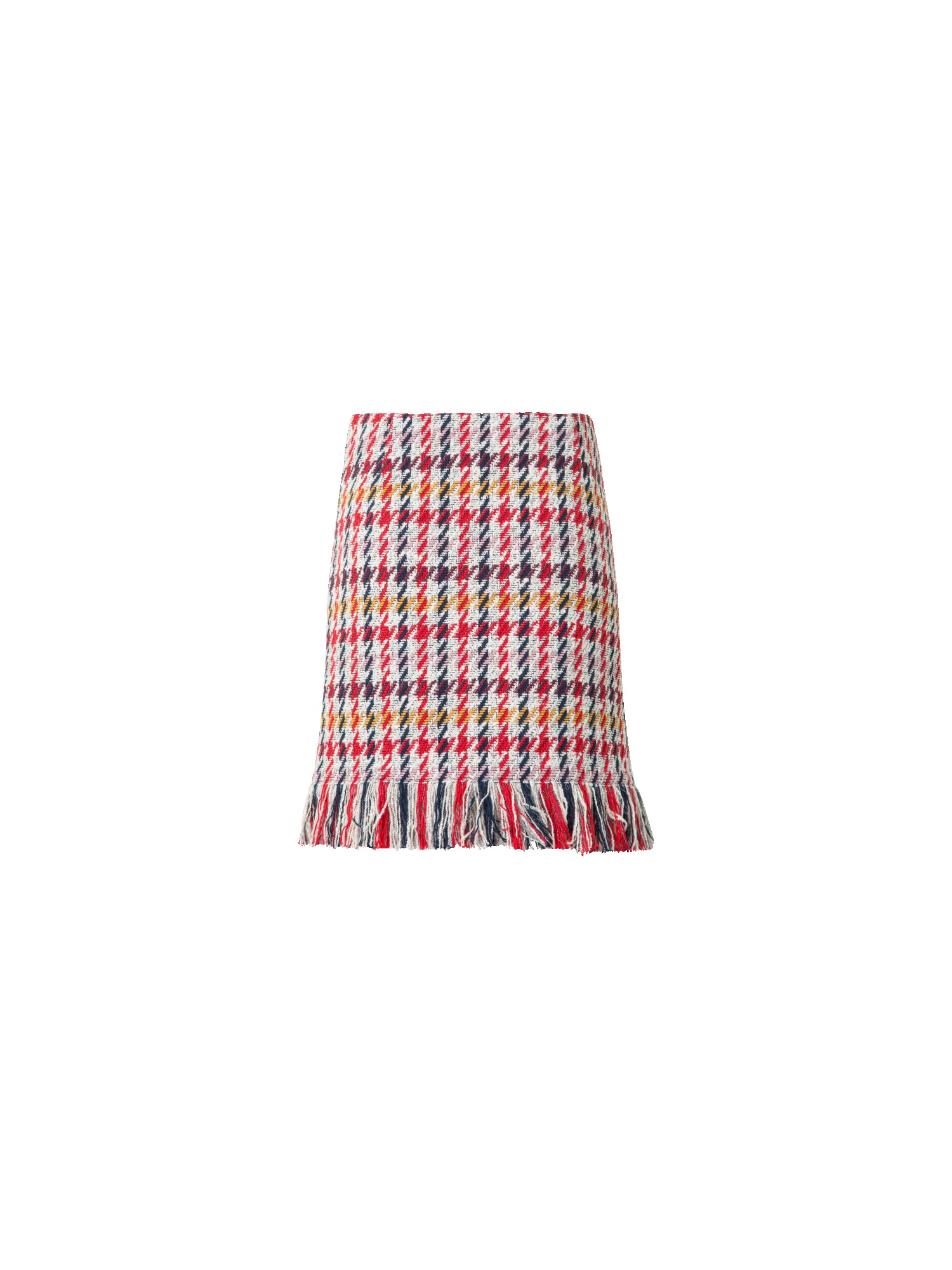 Mini Tweed Skirt in Checked Cotton-Blend sold by Akris product image thumbnail 4