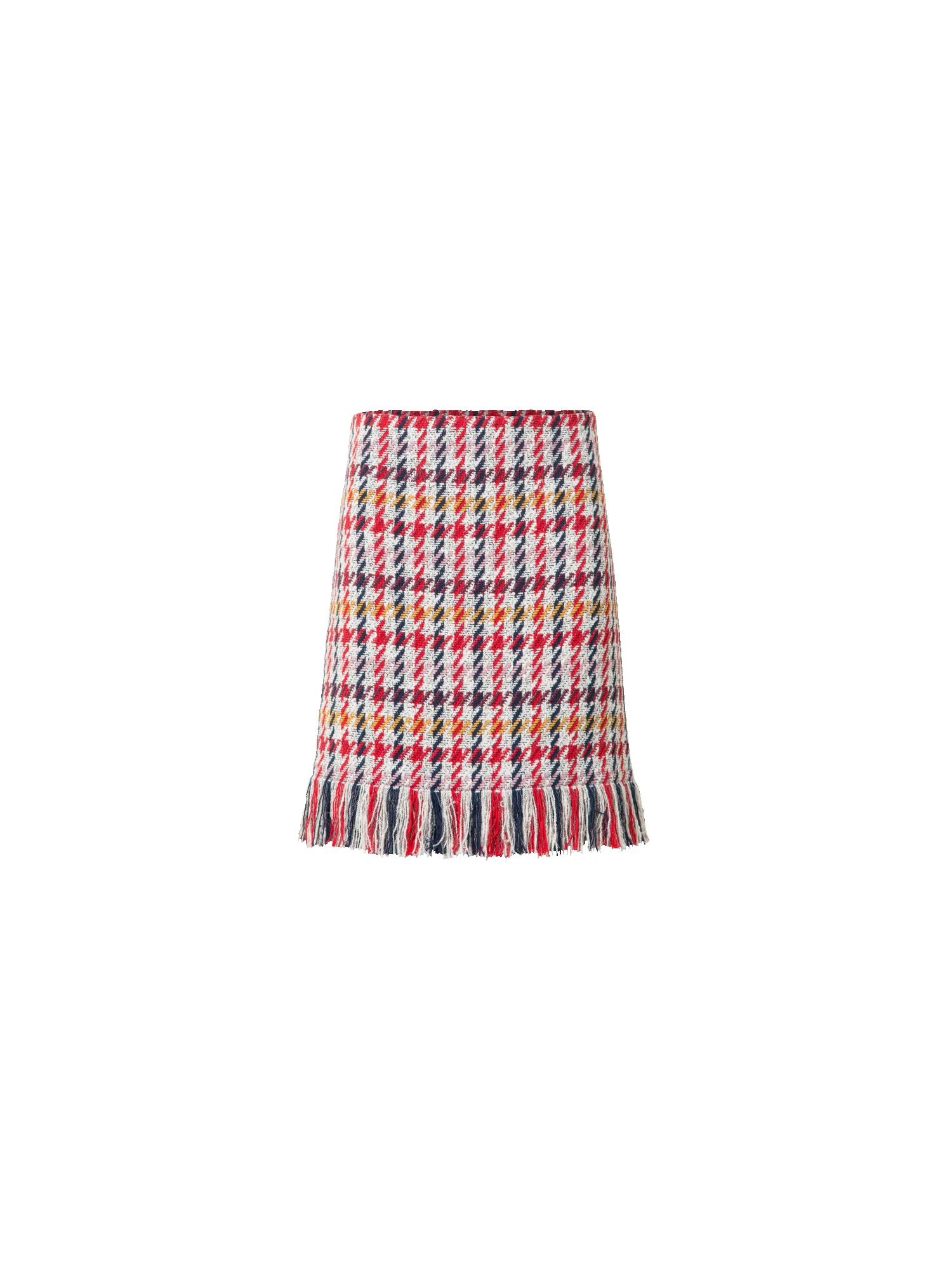 Mini Tweed Skirt in Checked Cotton-Blend sold by Akris