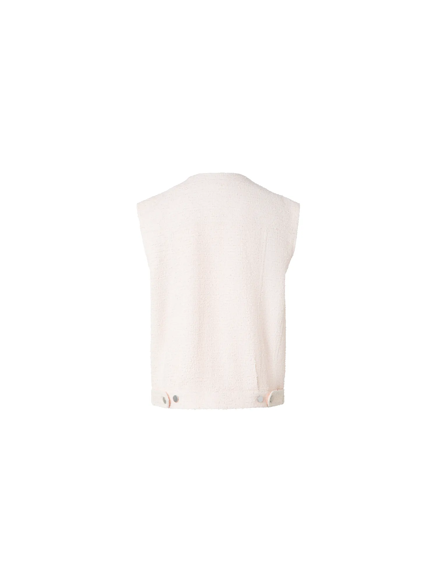 Oversized Cotton Tweed Gilet sold by Akris product image thumbnail 4