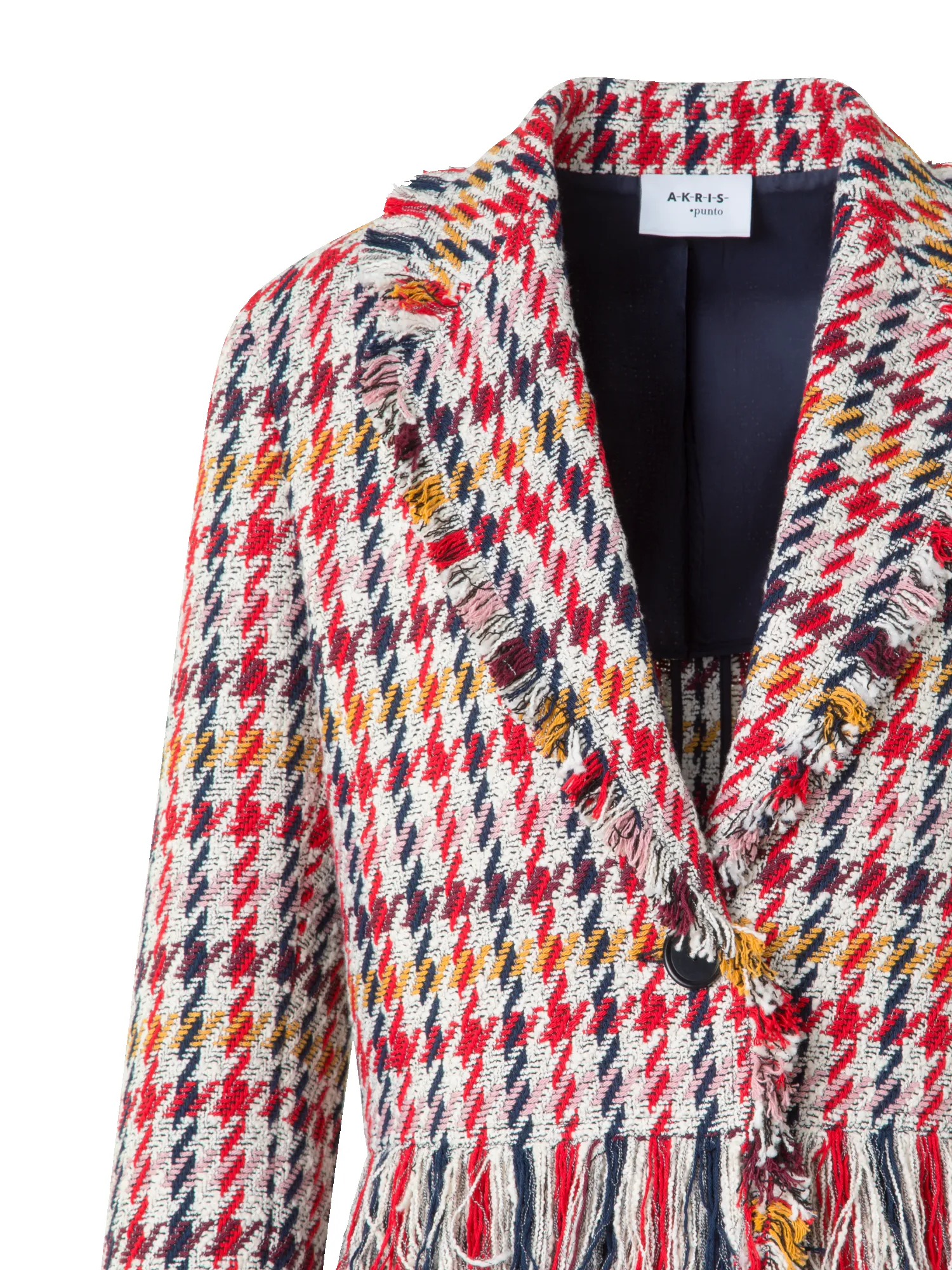 Short Tweed Jacket with Fringes sold by Akris product image thumbnail 5