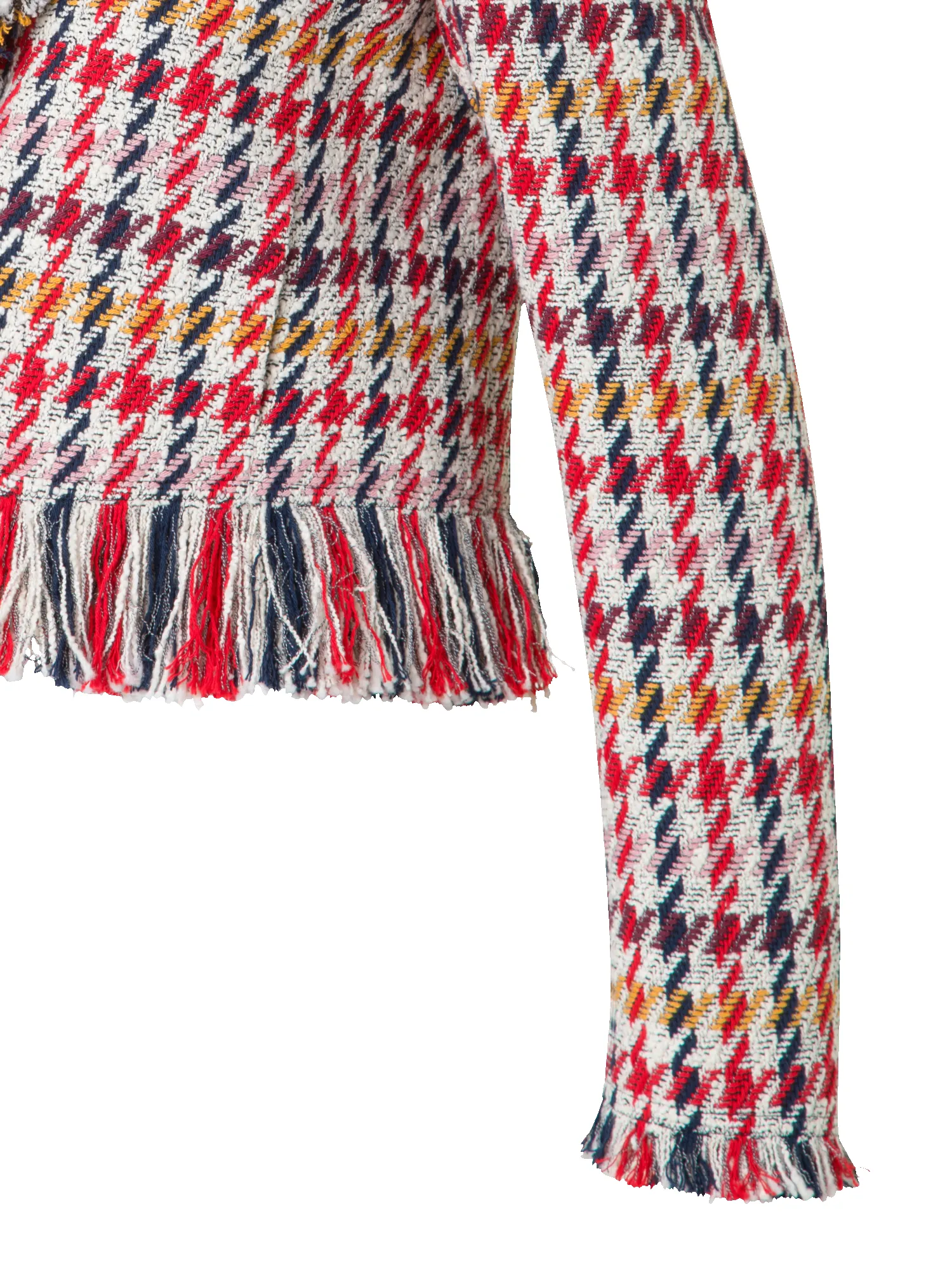 Short Tweed Jacket with Fringes sold by Akris product image thumbnail 3