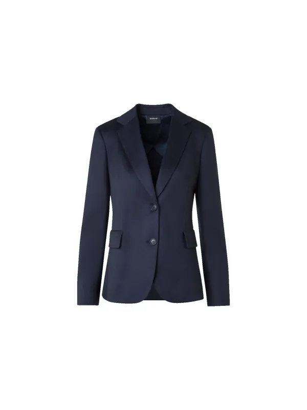 Tailored Blazer in Pure Cashmere Double-Face sold by Akris