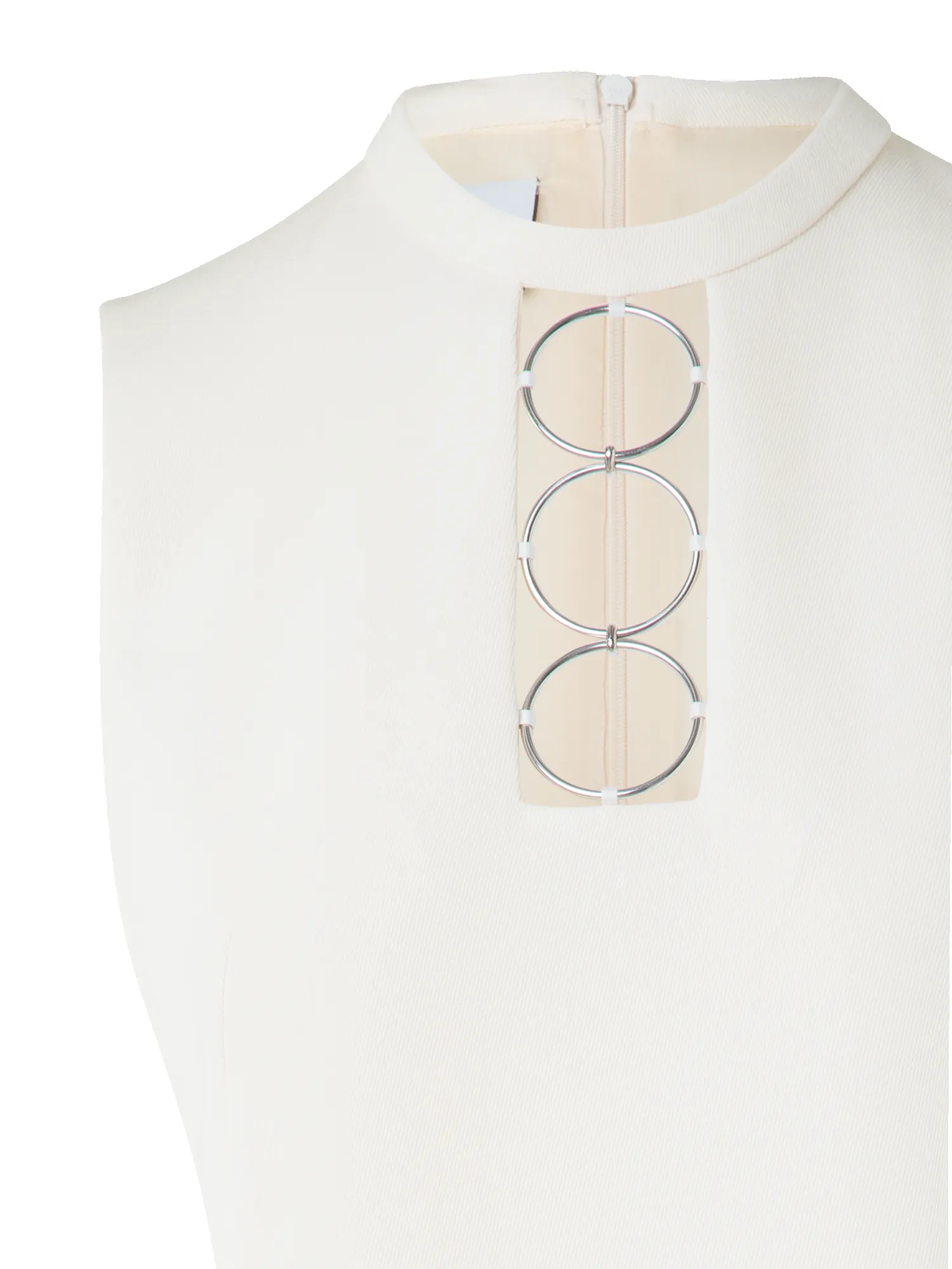 Short Shift Dress with Metal Rings sold by Akris product image thumbnail 3