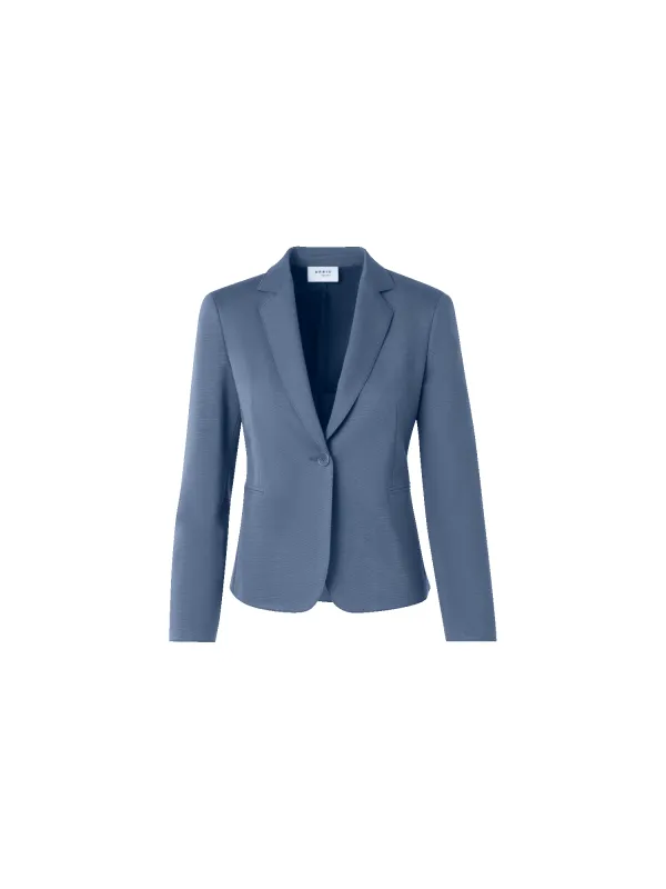 Fitted Single-Button Jersey Blazer sold by Akris