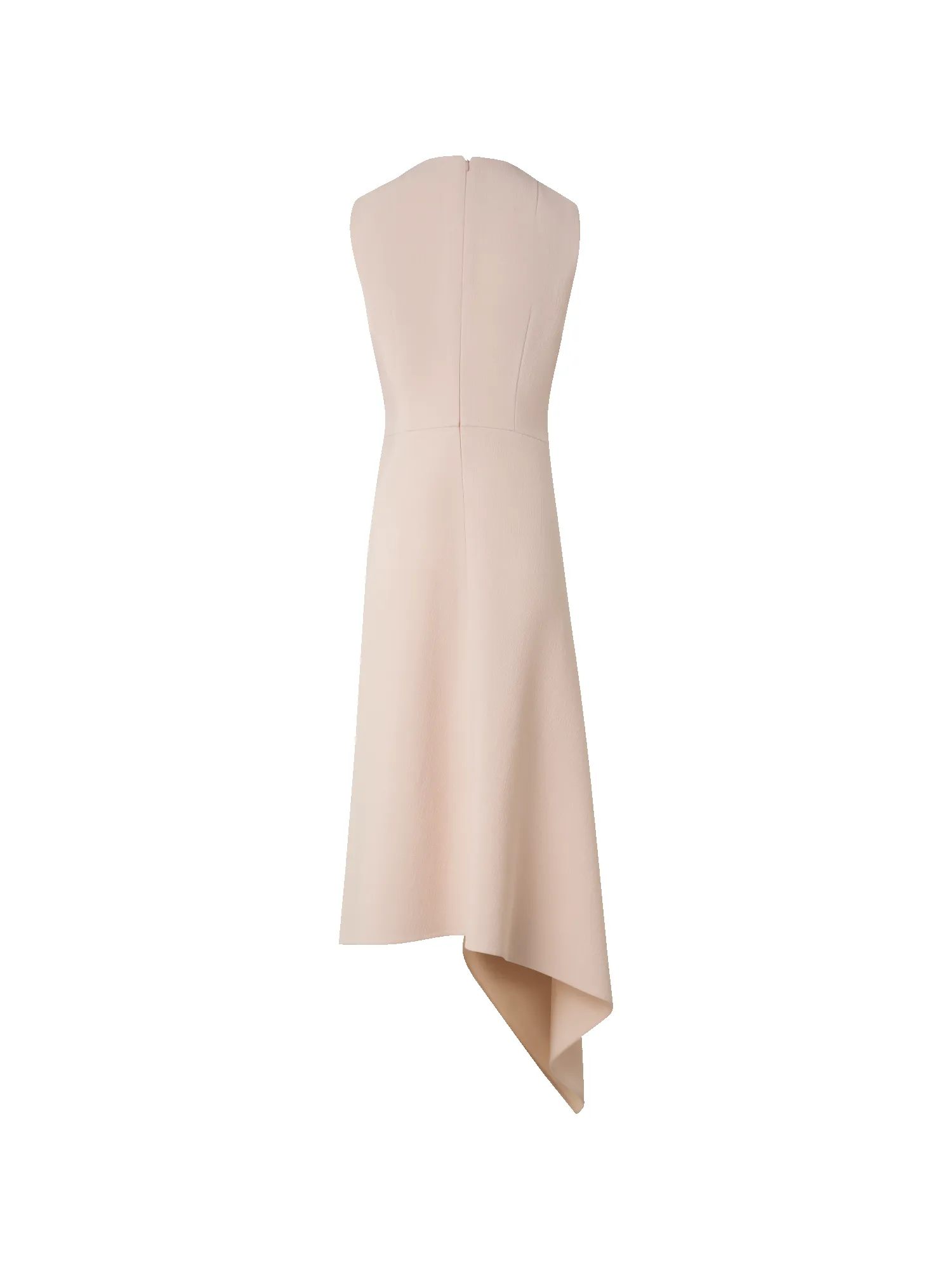 Asymmetrical Flared Dress in Wool Double-Face sold by Akris product image thumbnail 3
