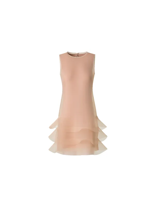 Organza Mini Dress with Waves sold by Akris