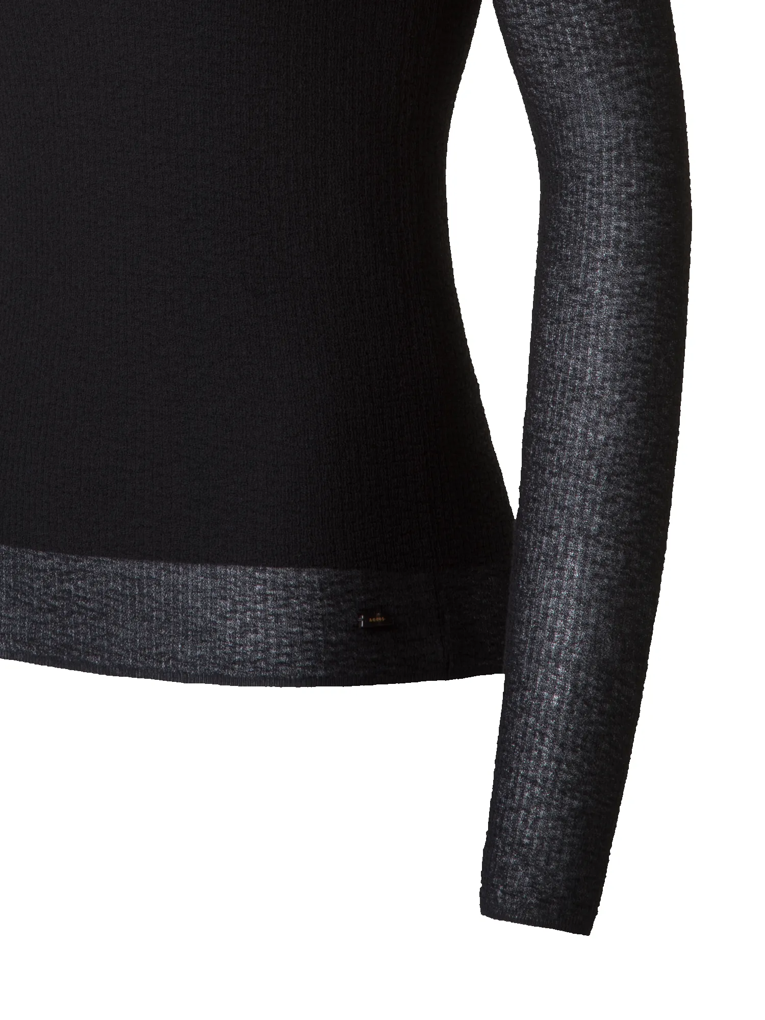 Double Layered Knit Sweater in Sheer Cotton sold by Akris product image thumbnail 3