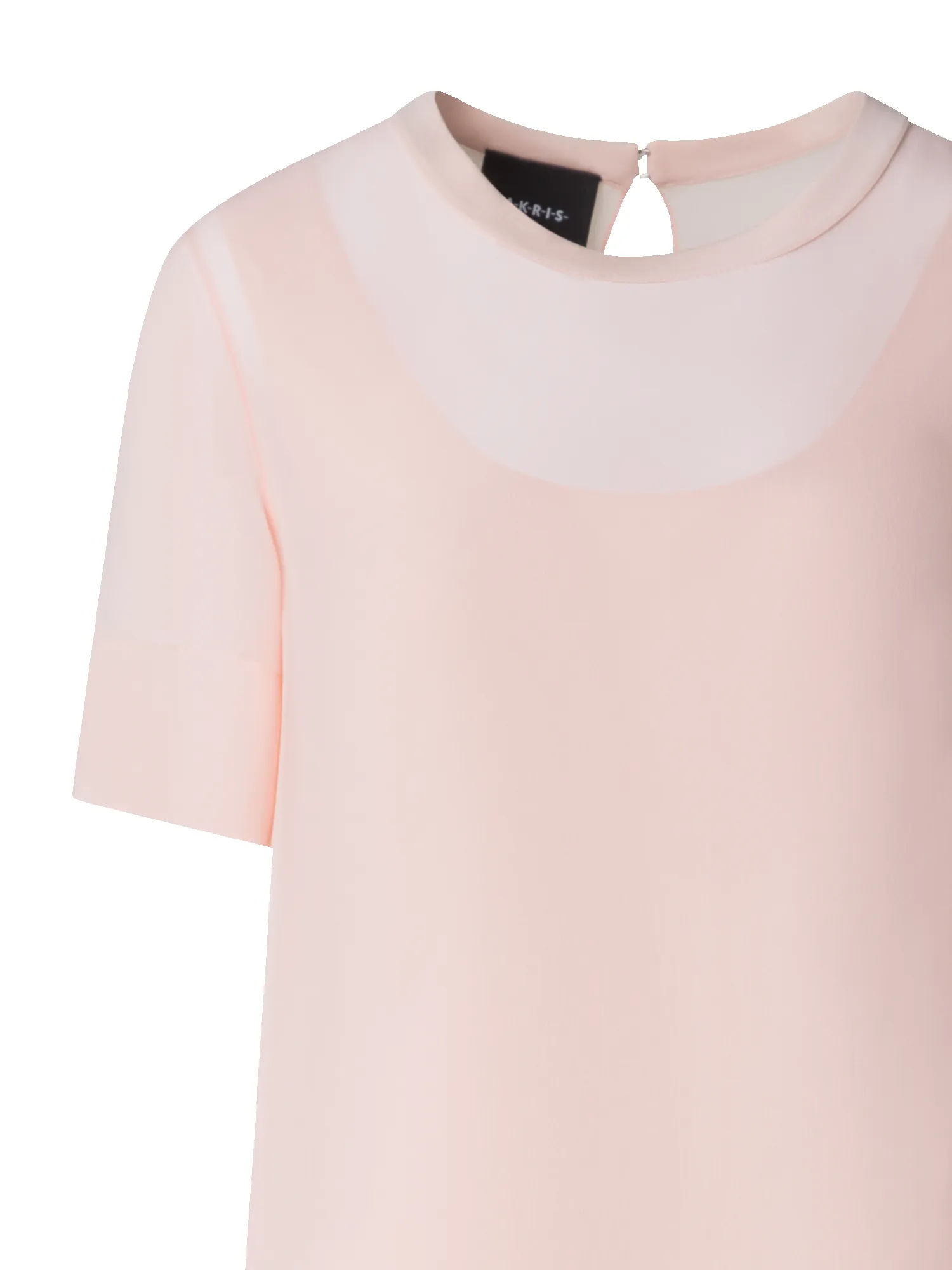 Long Silk T-Shirt Dress sold by Akris product image thumbnail 5