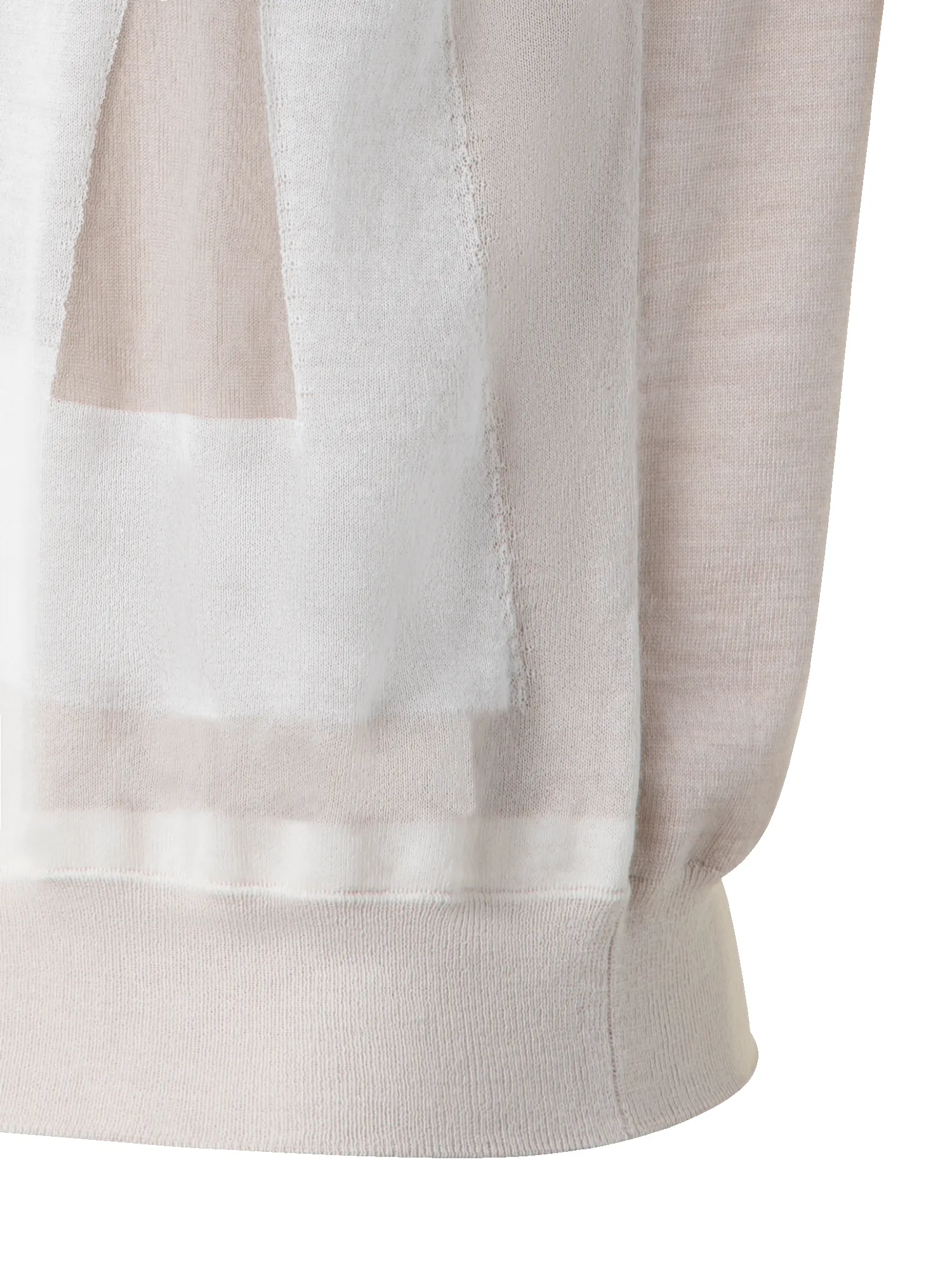 Double Layer Intarsia Knit Sweater sold by Akris product image thumbnail 2