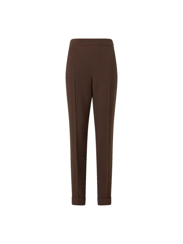 Tapered Ankle Length Pants with Elastic Waist sold by Akris