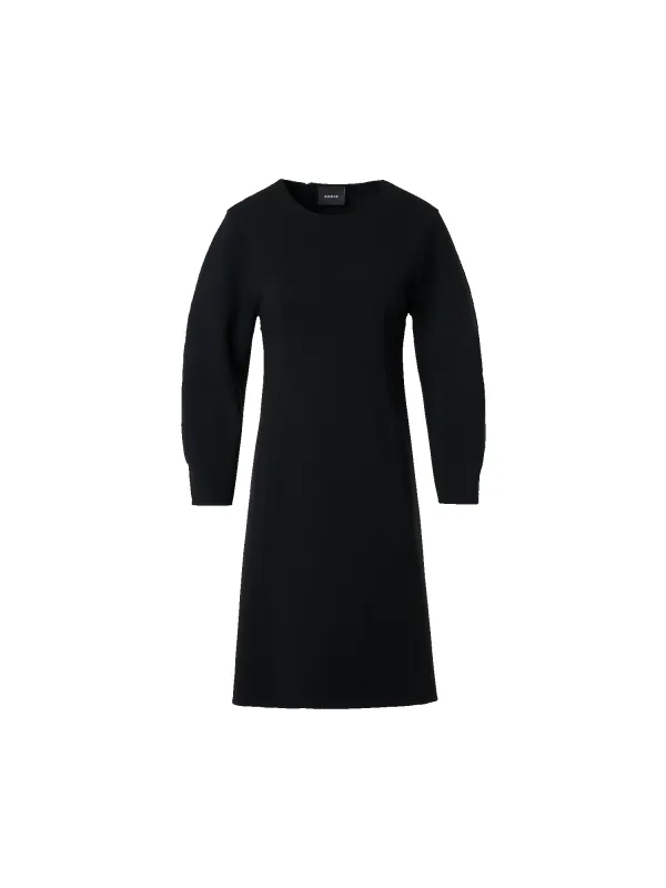 Short Wool Crêpe Double-Face Sheath Dress sold by Akris