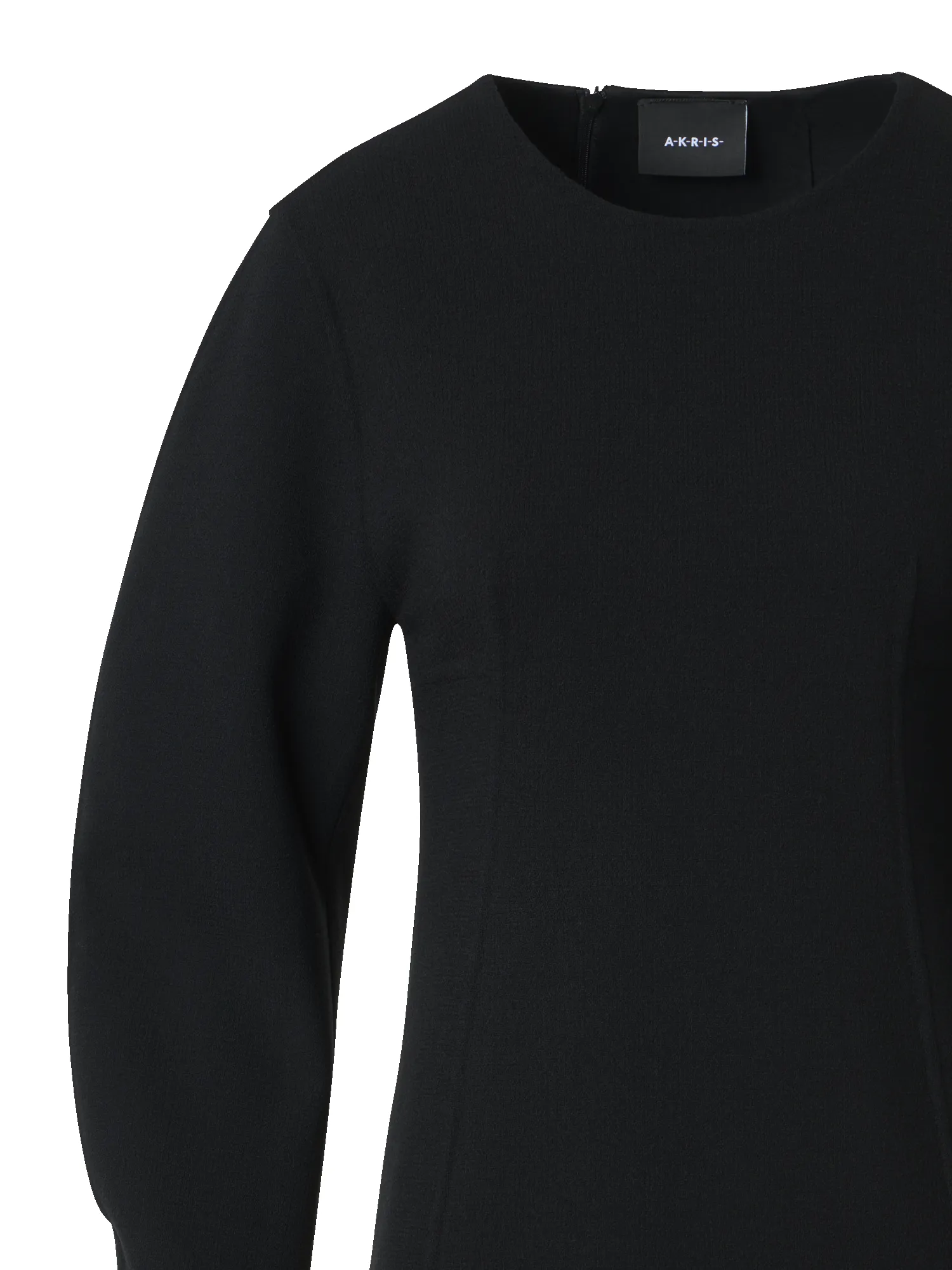 Short Wool Crêpe Double-Face Sheath Dress sold by Akris product image thumbnail 3