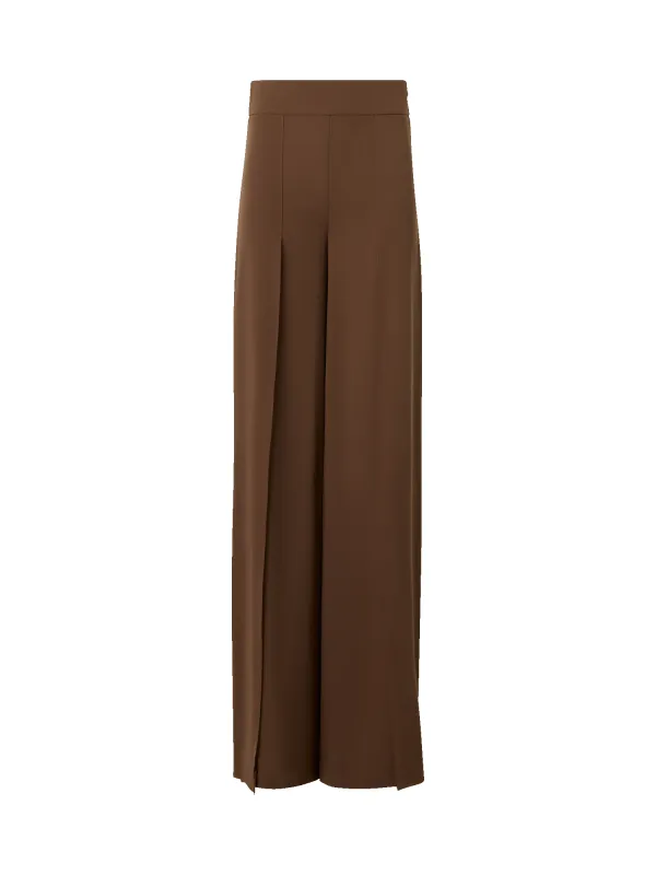 Wide Silk Pants with Slits sold by Akris