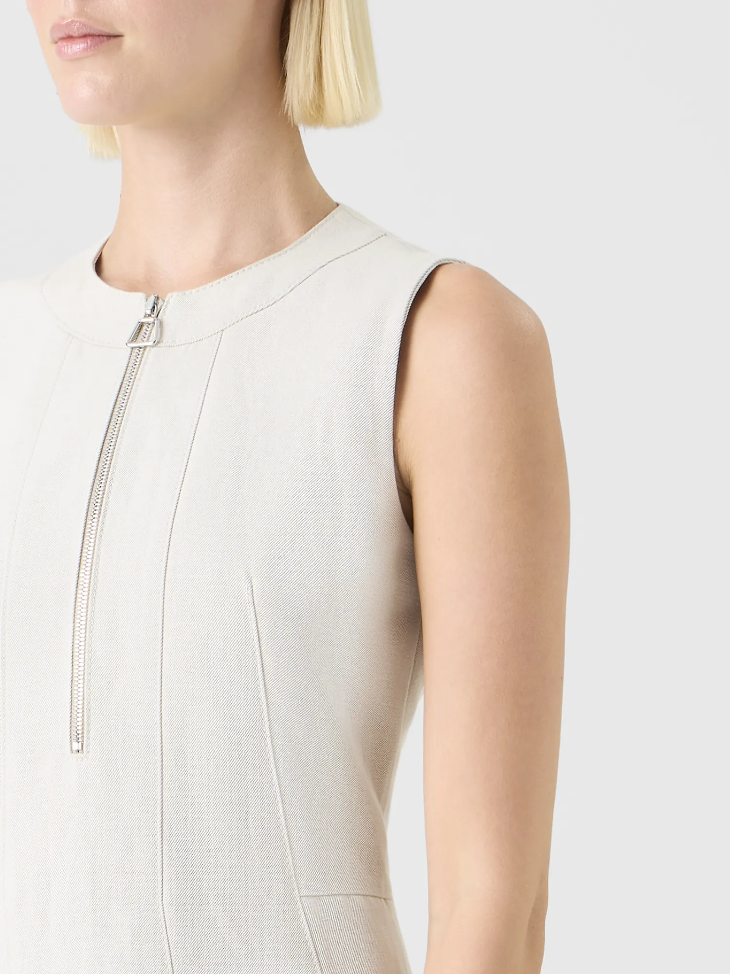 Fit-and-Flare Midi Dress sold by Akris product image thumbnail 3