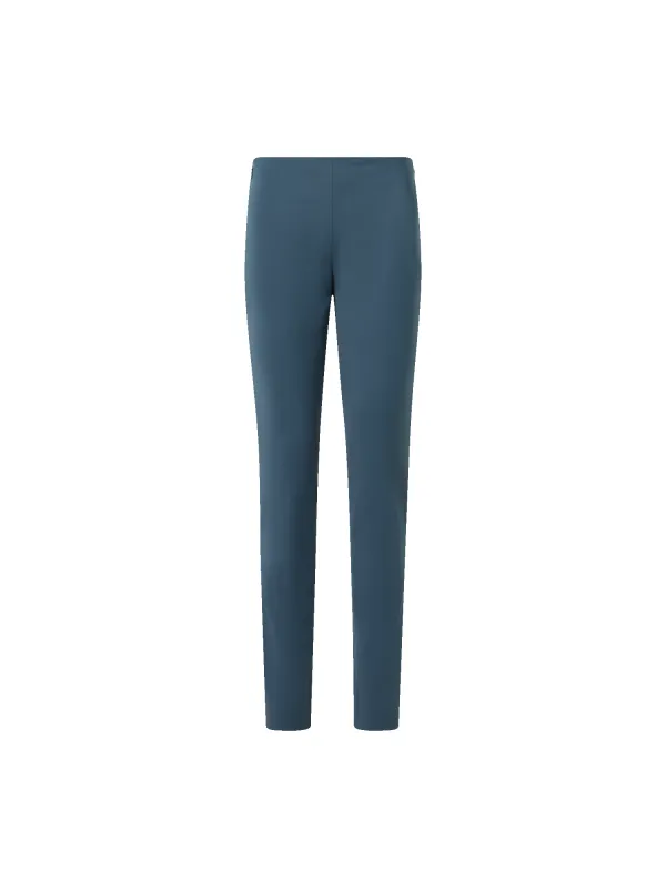 Melissa Slim Pants in Stretch Cotton made by Akris