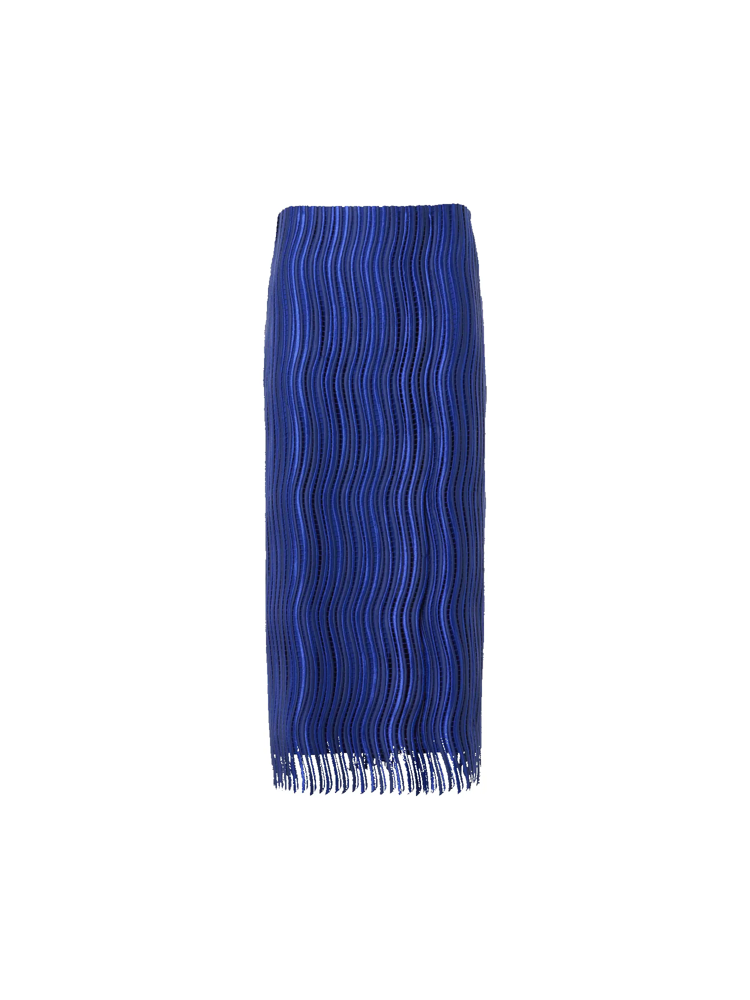 Midi Pencil Skirt in Wave Guipure sold by Akris