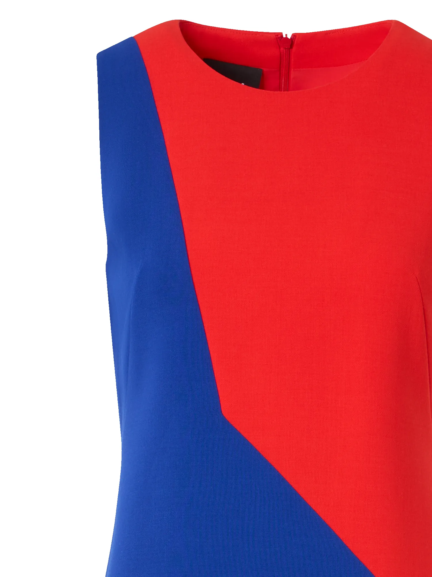 Midi Sheath Dress with Polygon Patchwork sold by Akris product image thumbnail 3