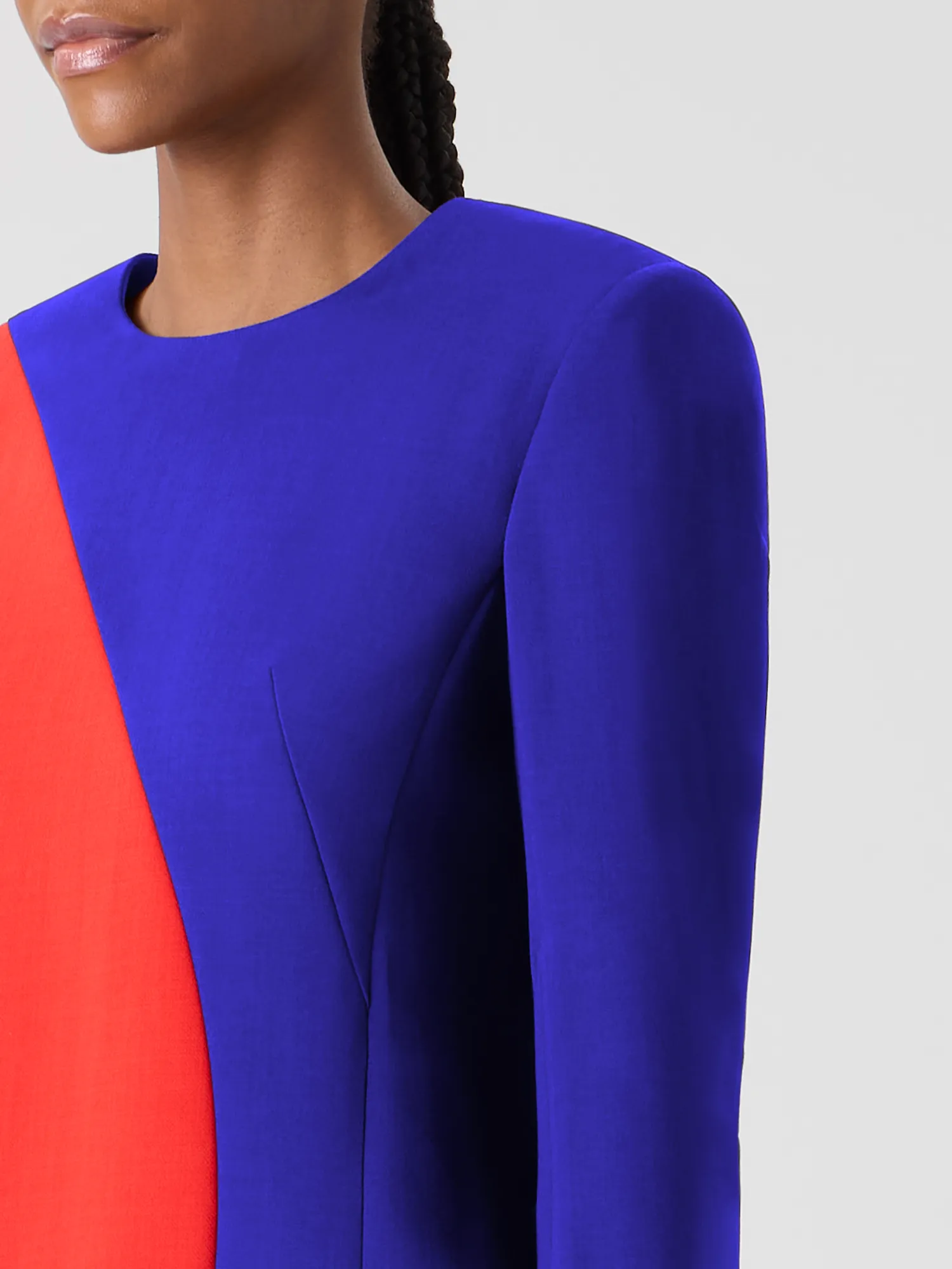 Sheath Dress with Vortex Patchwork sold by Akris product image thumbnail 4