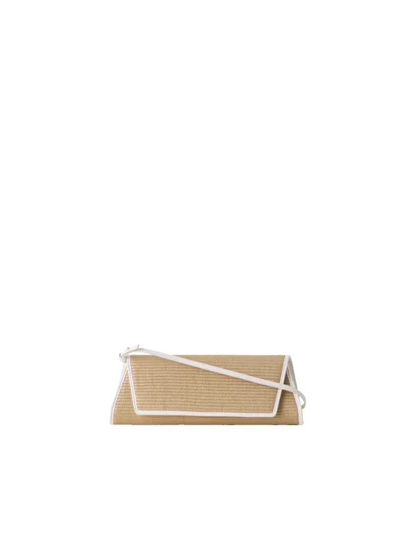 Anouk Small Trapezoid Clutch made by Akris